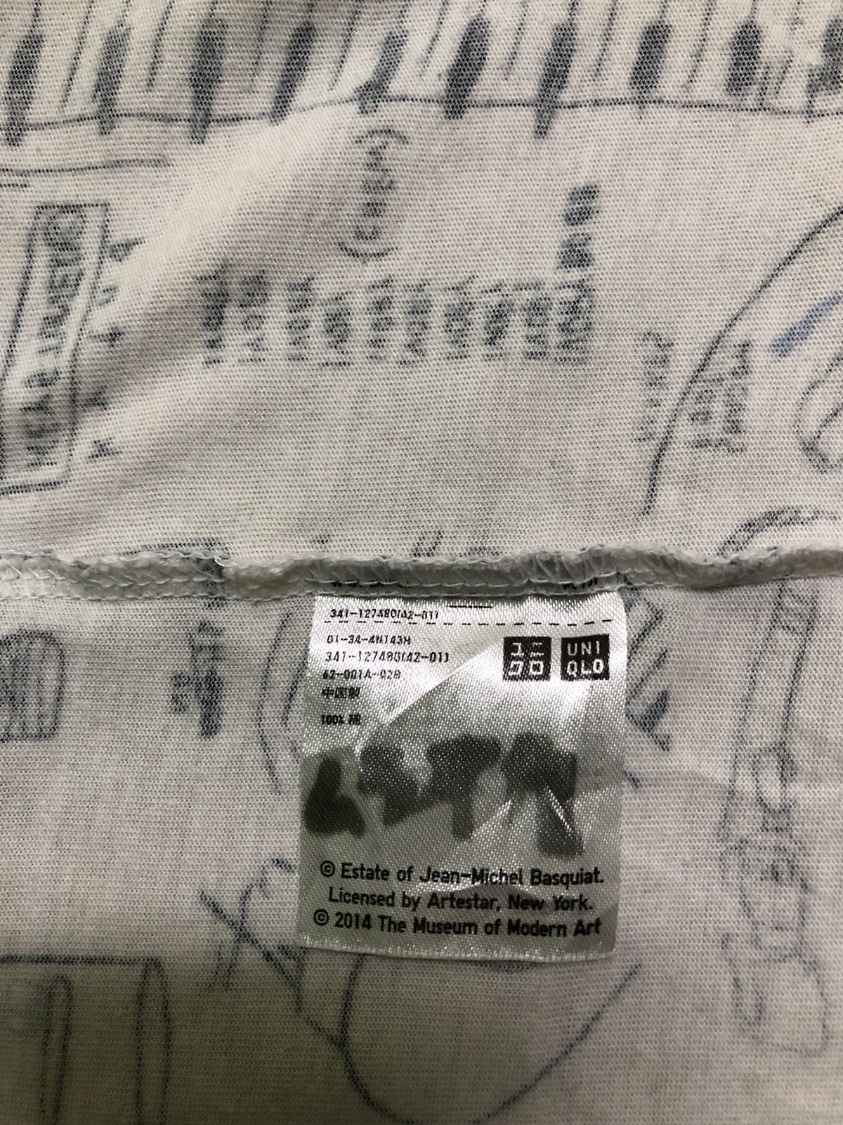 Jean-Michel Basquiat Jean Michel Basquiat X Uniqlo T-Shirt Size US L / EU 52-54 / 3 - 7 Thumbnail