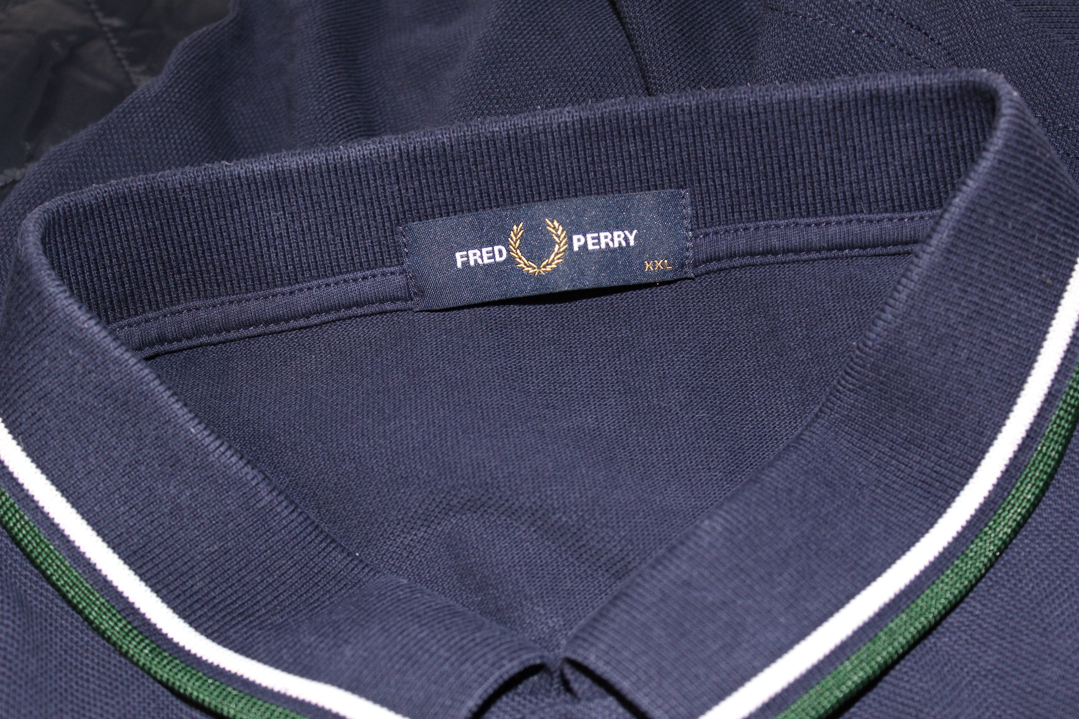 Fred Perry Fred Perry Short Sleeve Blue Polo Shirt Size US XXL / EU 58 / 5 - 6 Thumbnail