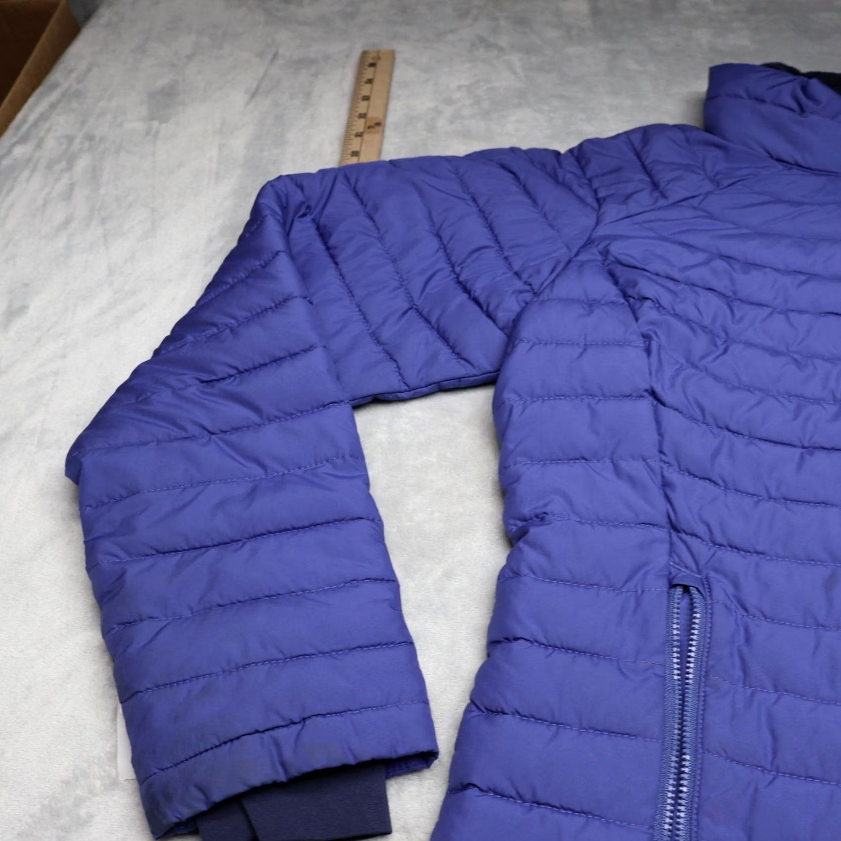 Vintage Columbia Jacket Women Large Blue White Out II Omni-Heat Insulated Quilted Puffer Jacket Size L / US 10 / IT 46 - 2 Thumbnail