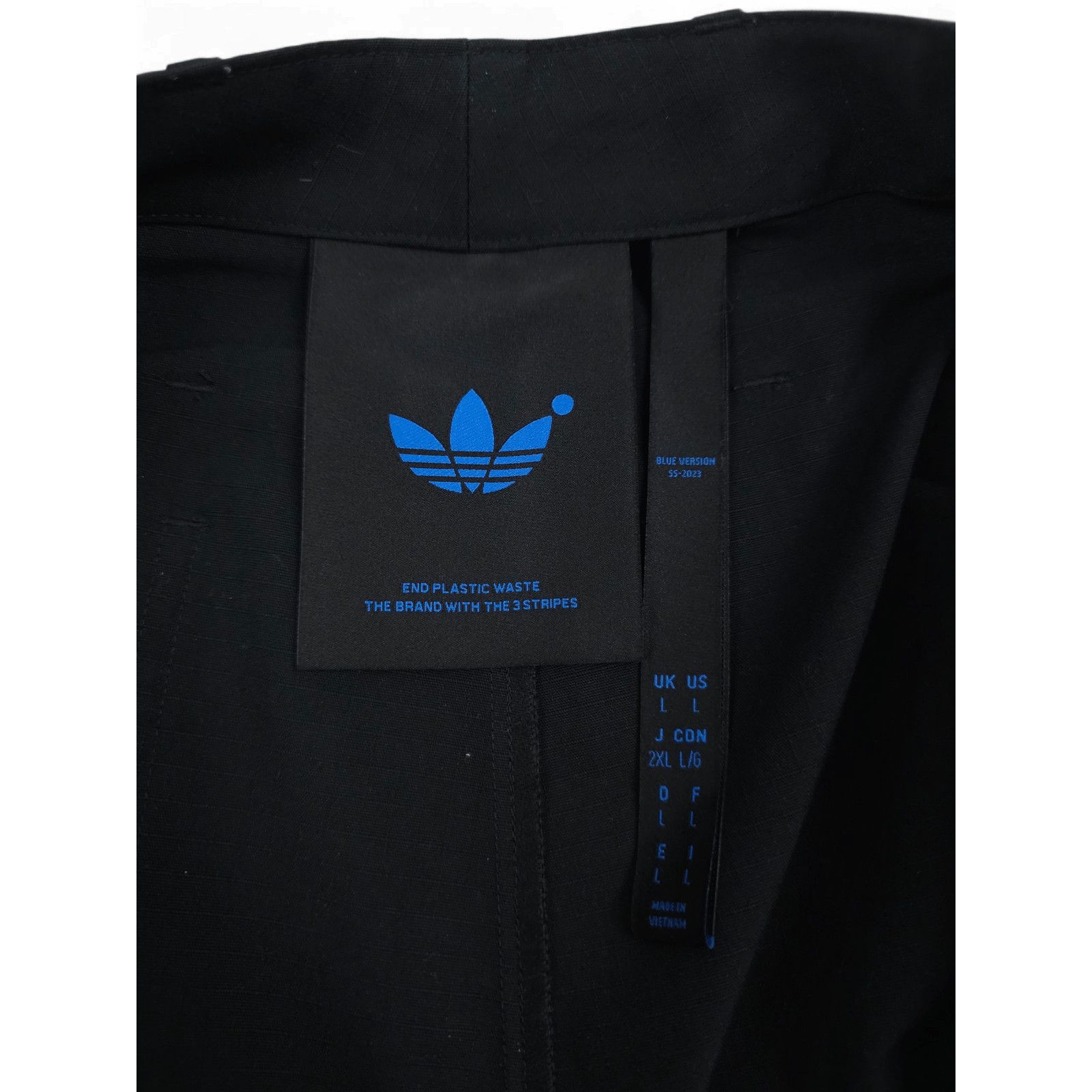 Adidas 💎 Vintage Y2K Adidas Relaxed Cargo Joggers Track Pants L Size US 34 / EU 50 - 9 Thumbnail