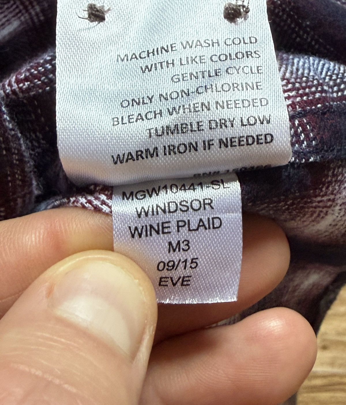 Other Hawker Rye Windsor Wine Plaid Shirt Size US L / EU 52-54 / 3 - 11 Thumbnail
