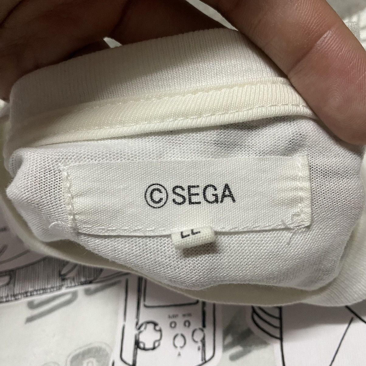 Playstation SEGA VIDEO GAME CONSOLE ALLOVERPRINT T SHIRT Size US L / EU 52-54 / 3 - 4 Thumbnail