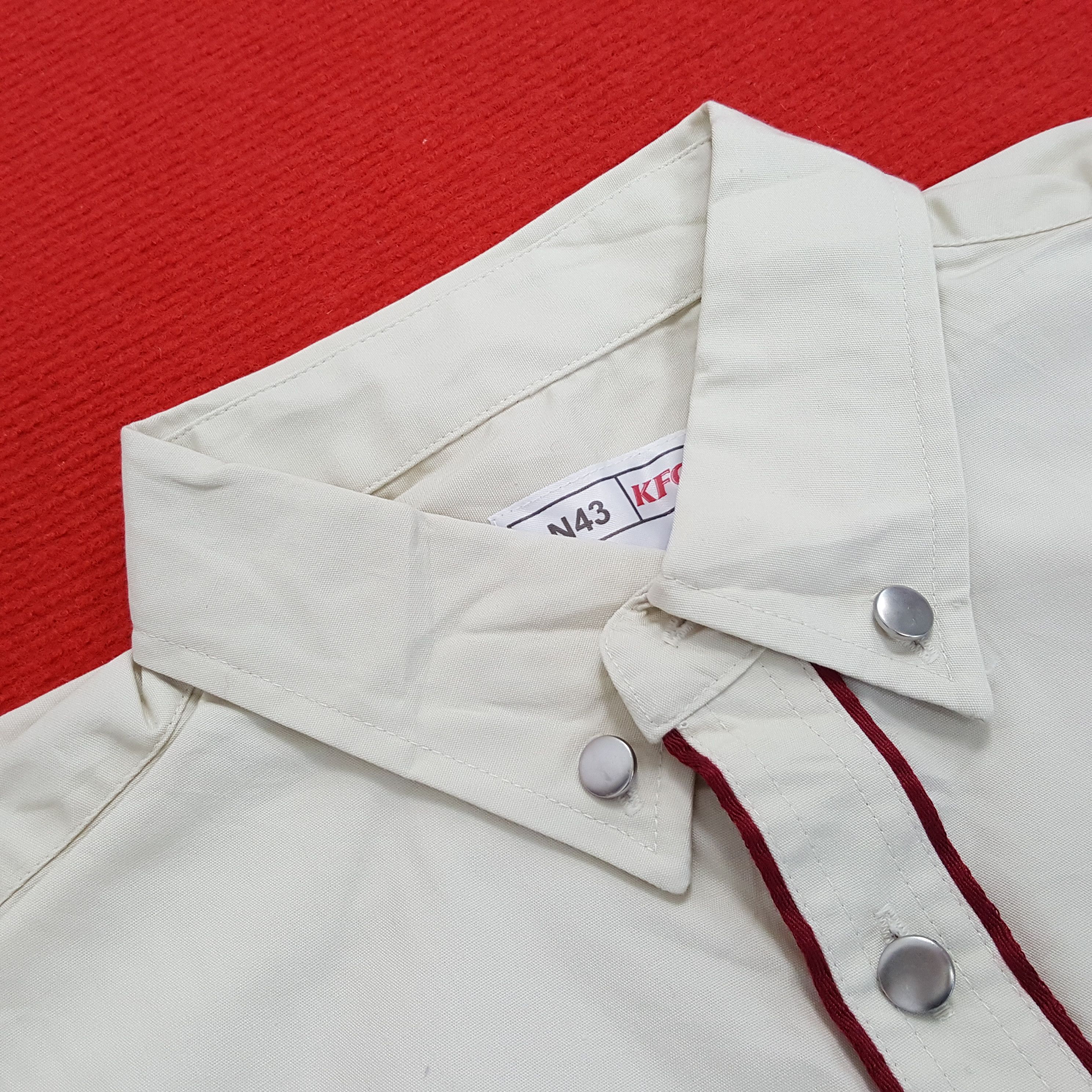 Vintage KFC X Pizza Hut Workwear Shirt Size US M / EU 48-50 / 2 - 6 Thumbnail