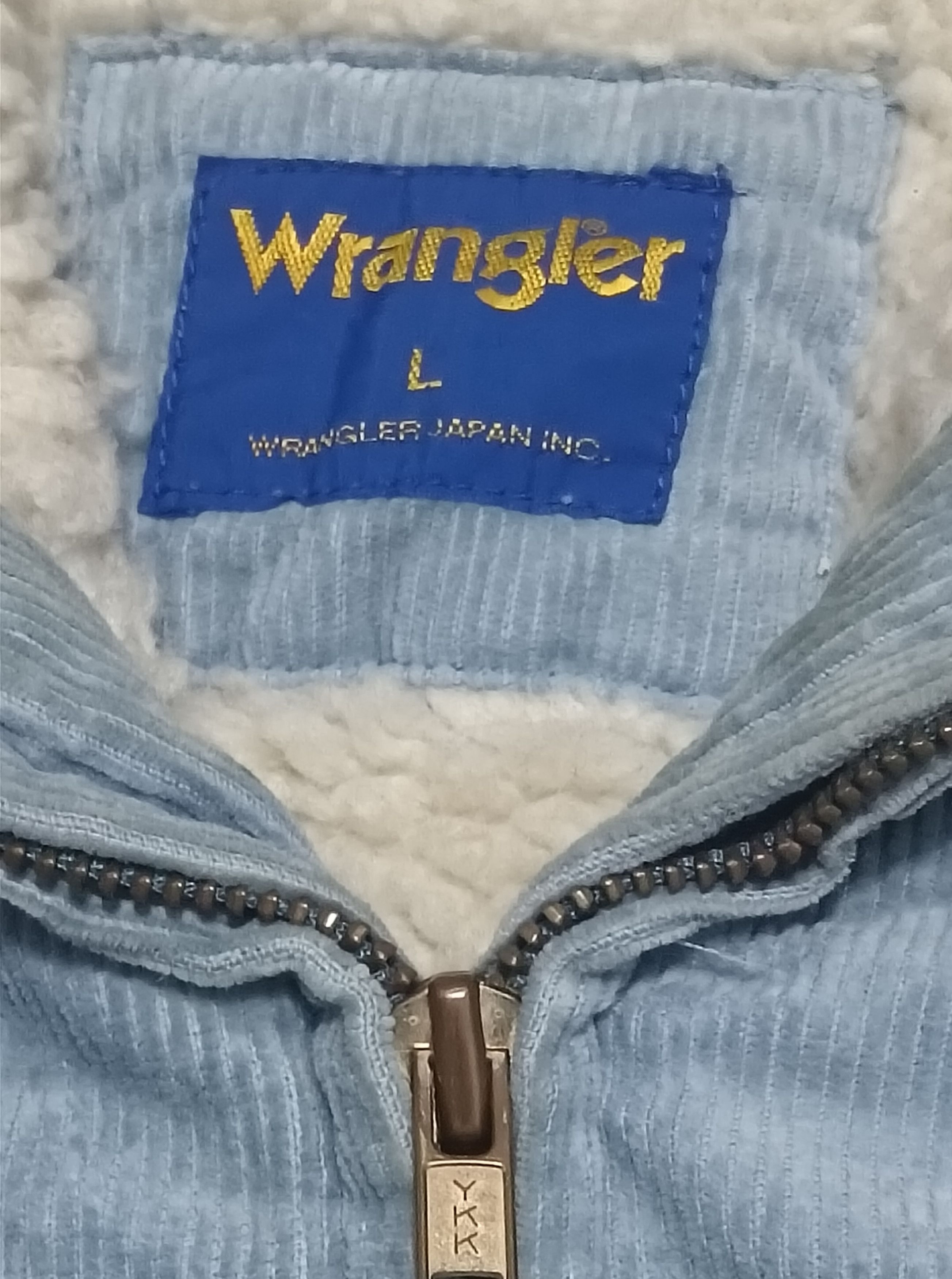 Wrangler VINTAGE WRANGLER CORDUROY FAUX FUR LINING JACKET Size US L / EU 52-54 / 3 - 2 Thumbnail