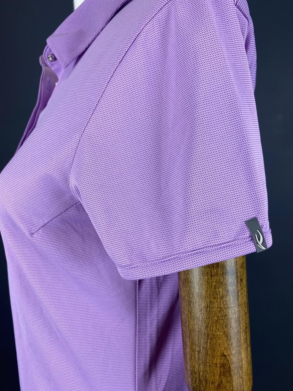 KJUS KJUS Susie Polo Purple Short Sleeve Polo Shirt Size 40 / L Size M / US 6-8 / IT 42-44 - 6 Thumbnail