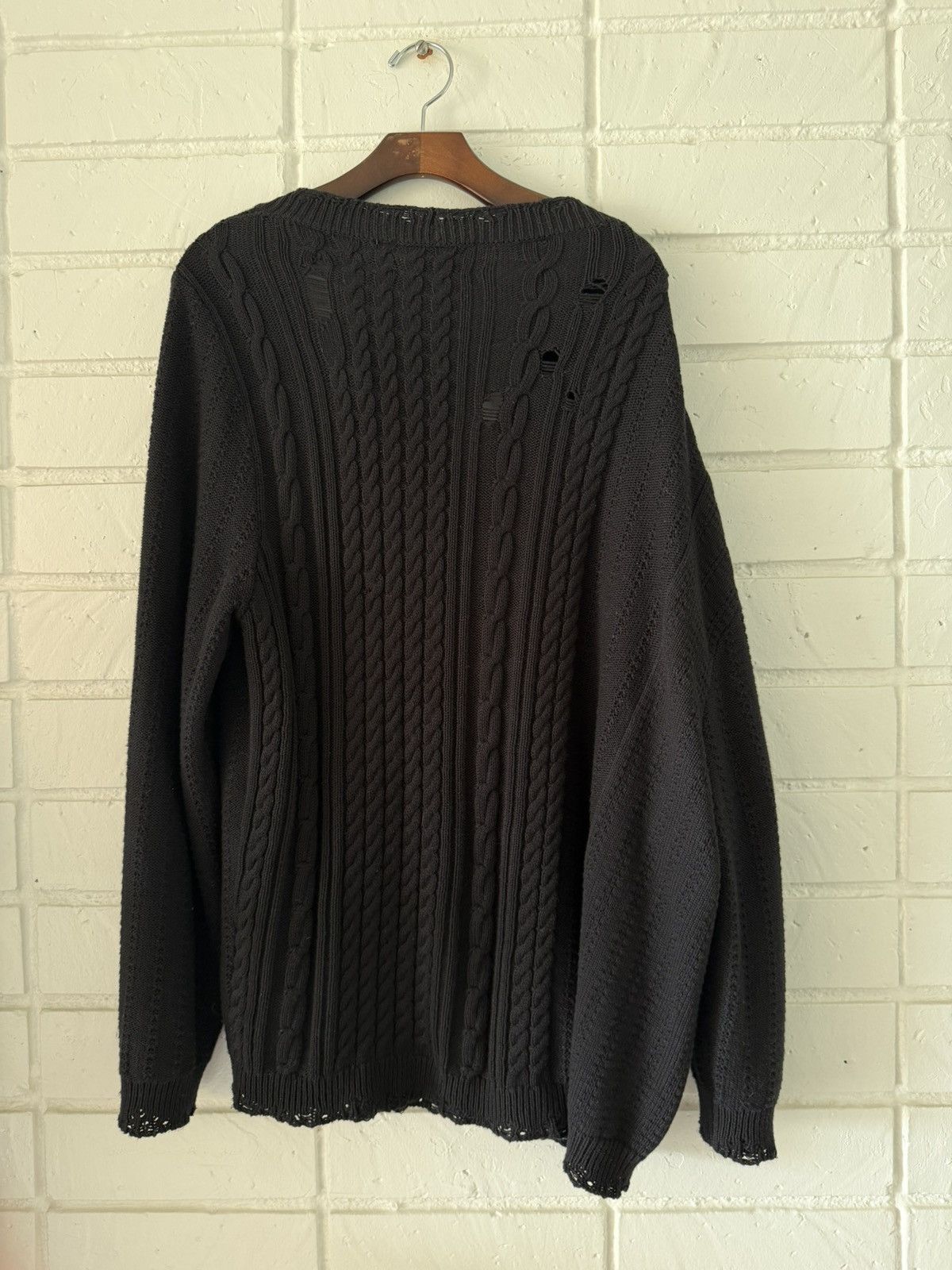 Enfants Riches Deprimes Enfants Riches Déprimés asymmetrical black cardigan Size US L / EU 52-54 / 3 - 9 Thumbnail
