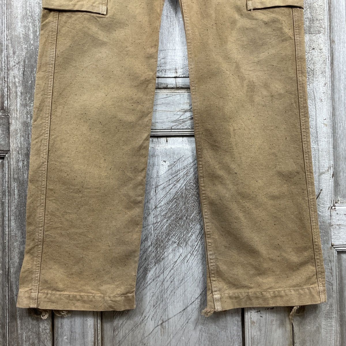 Japanese Brand × Spellbound × Vintage Vintage Spellbound Distressed Brown Cargo Pants Size US 33 - 7 Thumbnail