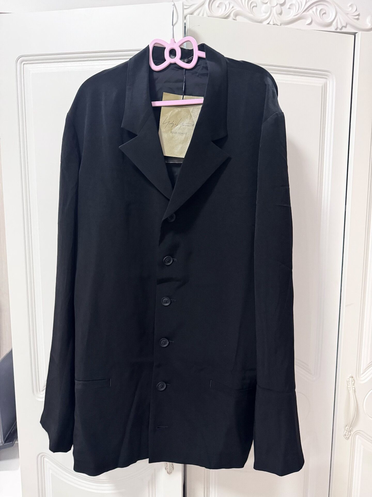 Yohji Yamamoto Yohji Yamamoto Black Jacket for Women Size XL / US 12-14 / IT 48-50 - 1 Thumbnail