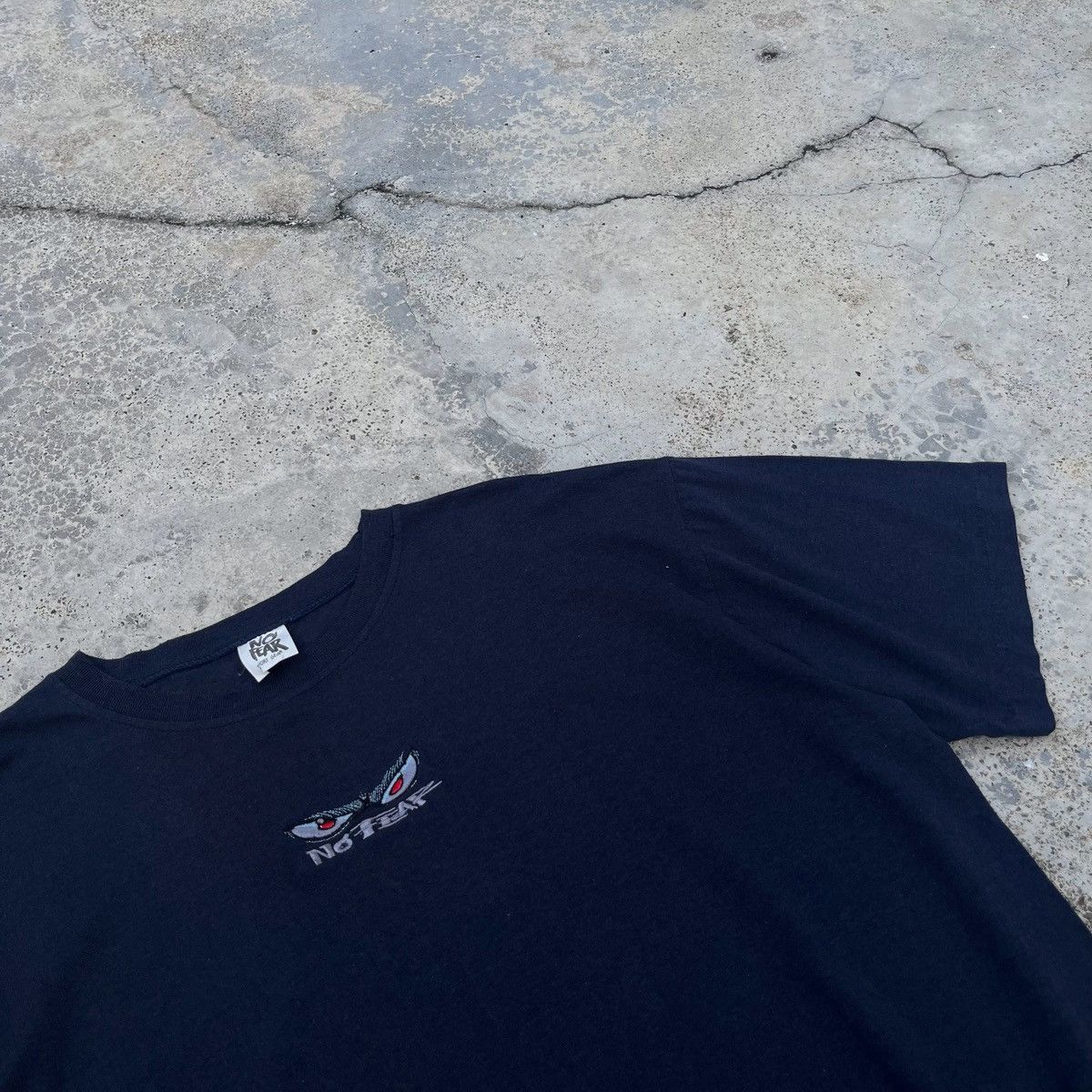 No Fear Vintage 90s No Fear Nice Centre Embroidy Logo Design Tee Size US XL / EU 56 / 4 - 2 Thumbnail