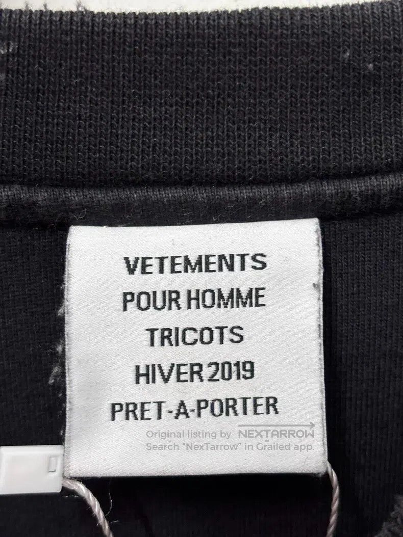 Vetements VETEMENTS Screen Print Tee Back Logo Long Sleeve Size US S / EU 44-46 / 1 - 5 Thumbnail