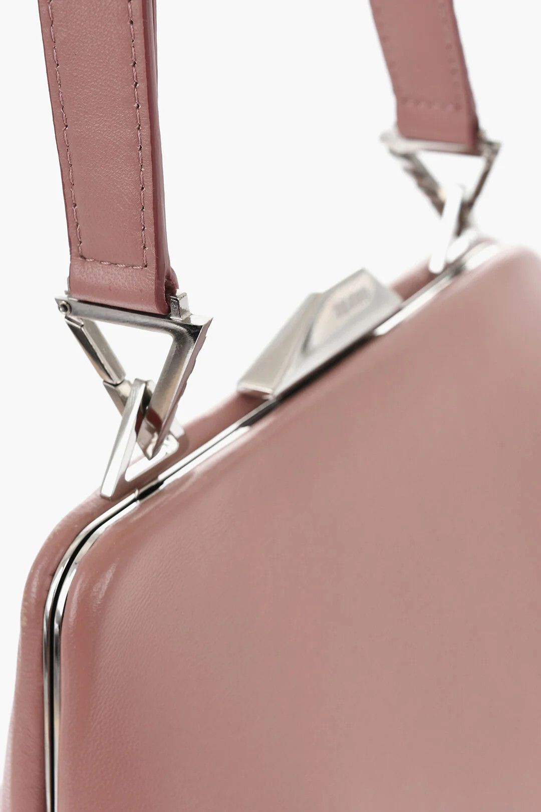 The Attico og1mm0426 Size: OS / Leather Shoulder Bag in Pink Size ONE SIZE - 3 Thumbnail