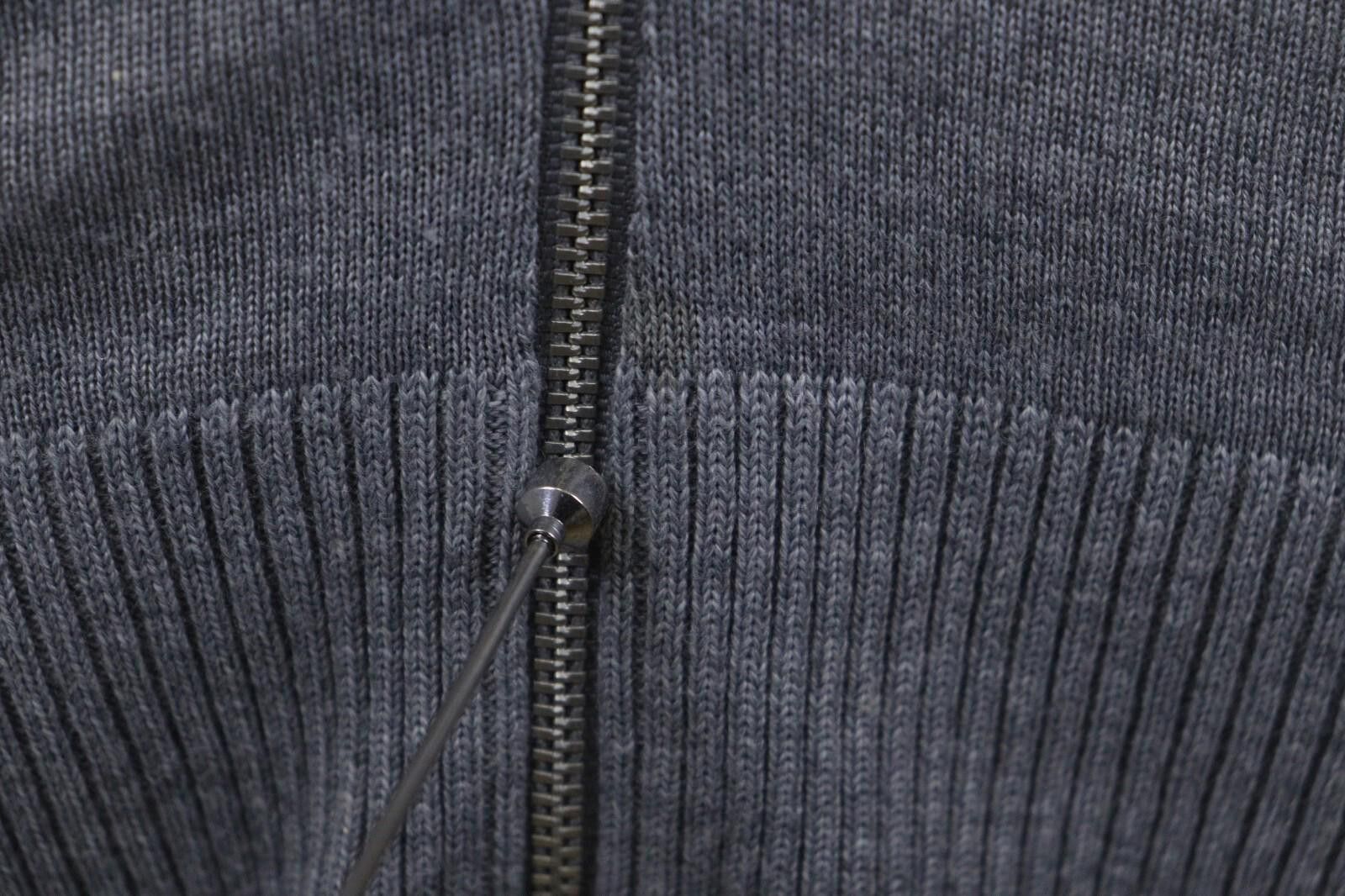 J.Lindeberg J. Lindeberg Gray Merino Wool Acrylic Zip Sweater Size M Size US M / EU 48-50 / 2 - 8 Thumbnail