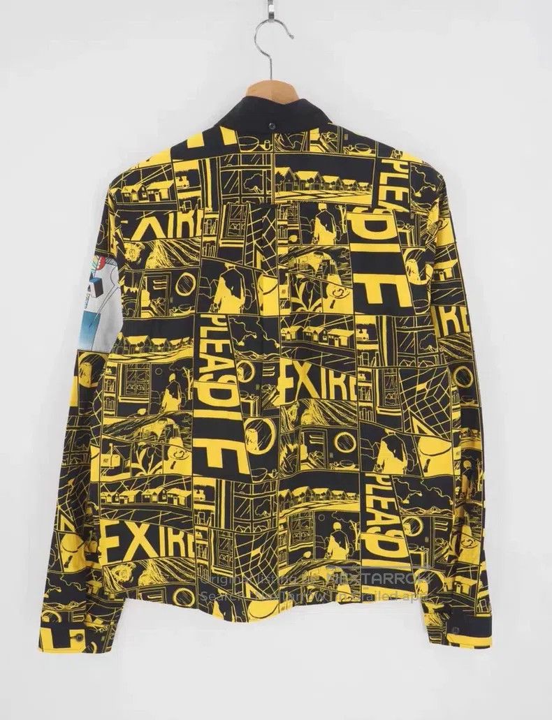 Prada Prada Yellow and black comic shirt Size US M / EU 48-50 / 2 - 2 Thumbnail