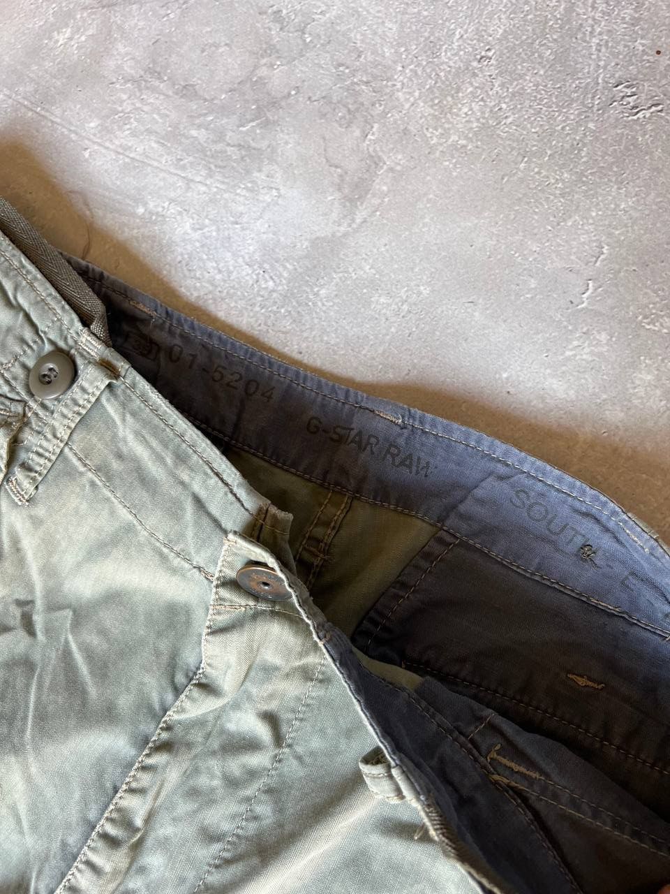 G-Star × Vintage Vintage G-Star Raw Cargo Short Size US 33 - 4 Thumbnail