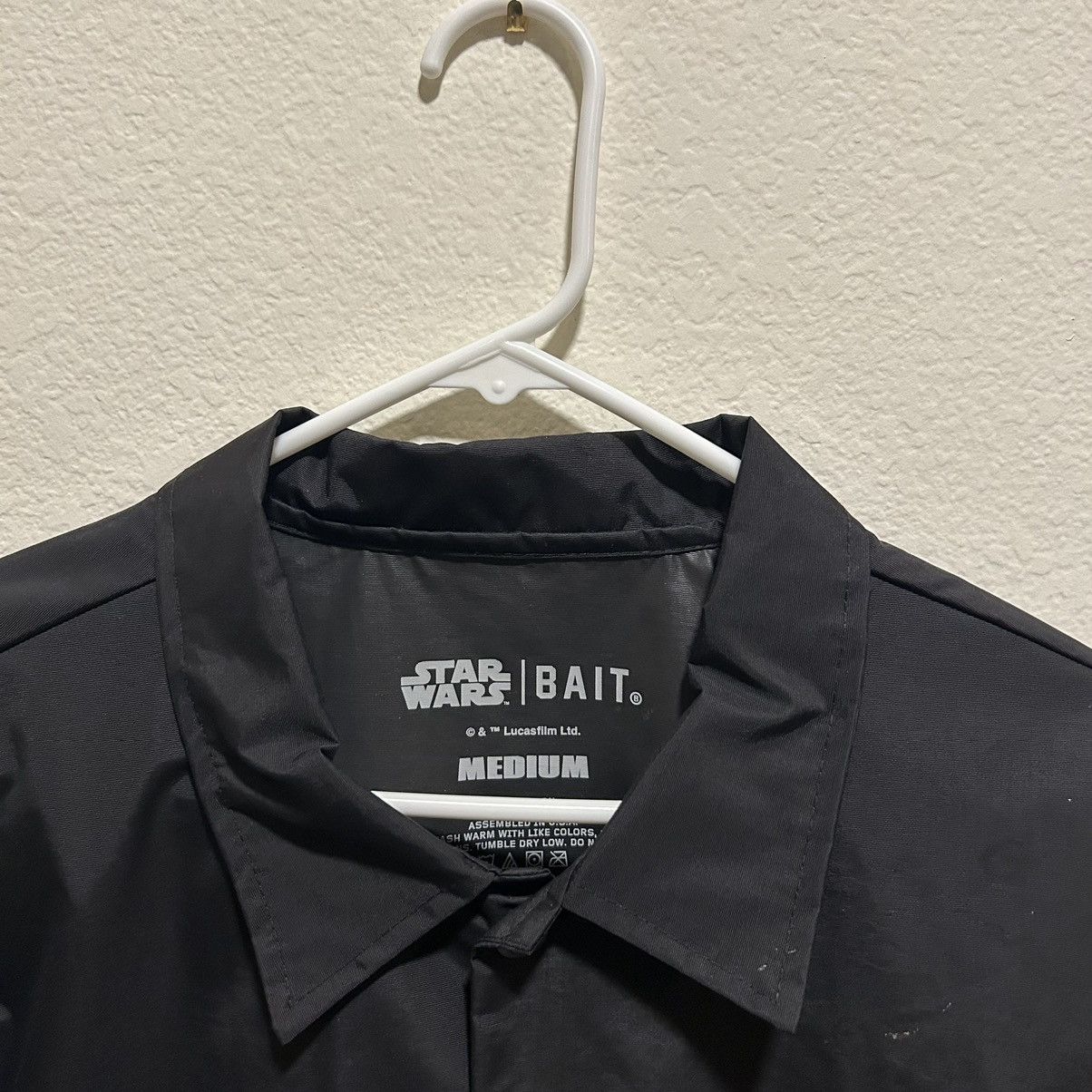 Bait × Star Wars Bait x Star Wars Return of the Jedi Vader Coaches Jacket Size US M / EU 48-50 / 2 - 5 Thumbnail