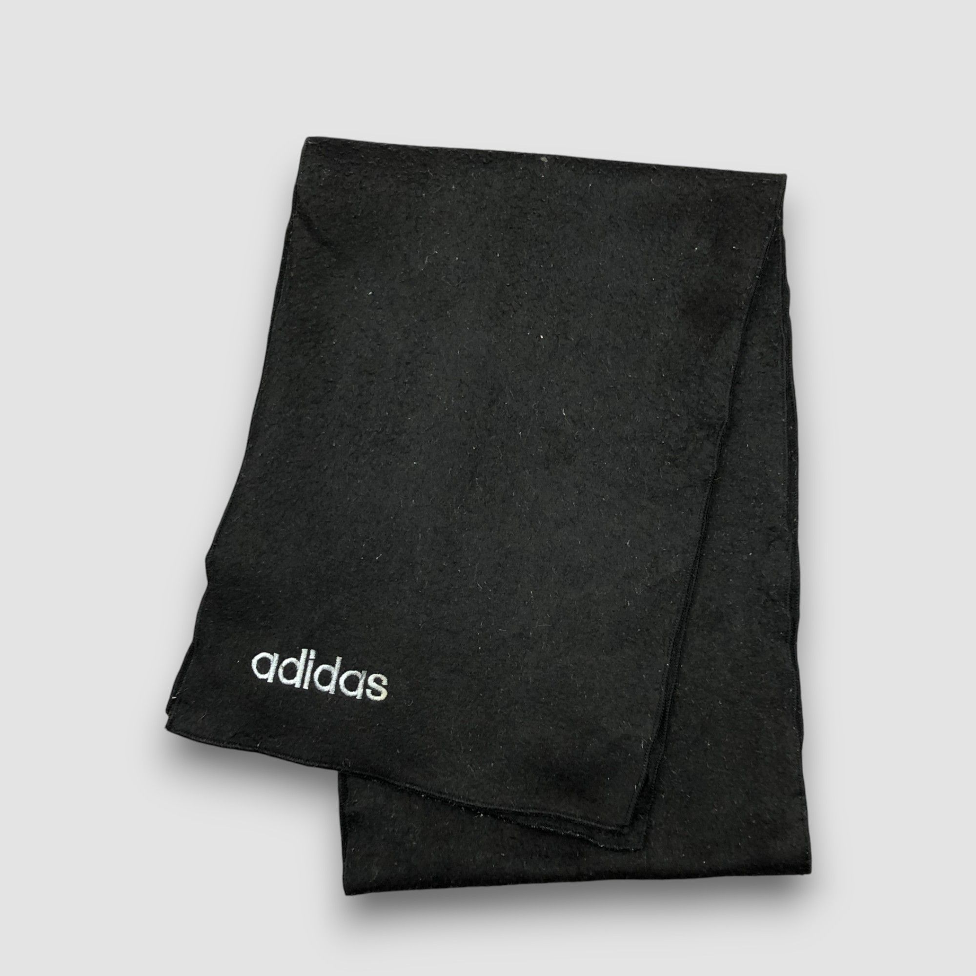 Adidas Vintage Adidas Scarf Muffler Fleece Wool Cashmere Scarves Size ONE SIZE - 3 Thumbnail