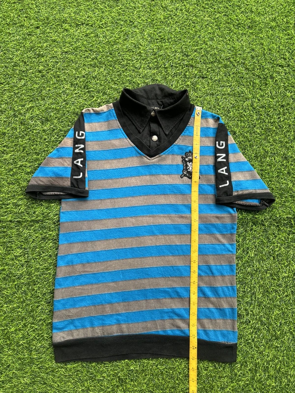 Hysteric Glamour Y2k Bu Yilang ren Stripe Shirt Size US M / EU 48-50 / 2 - 10 Thumbnail