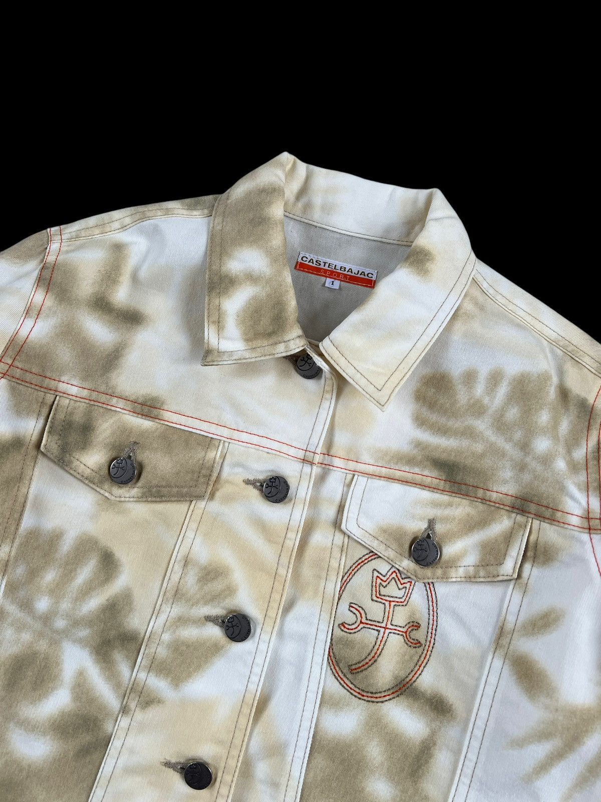 Designer × Jean Charles De Castelbajac × Vintage Vintage Castelbajac Sport Trucker Jacket Size M / US 6-8 / IT 42-44 - 3 Thumbnail