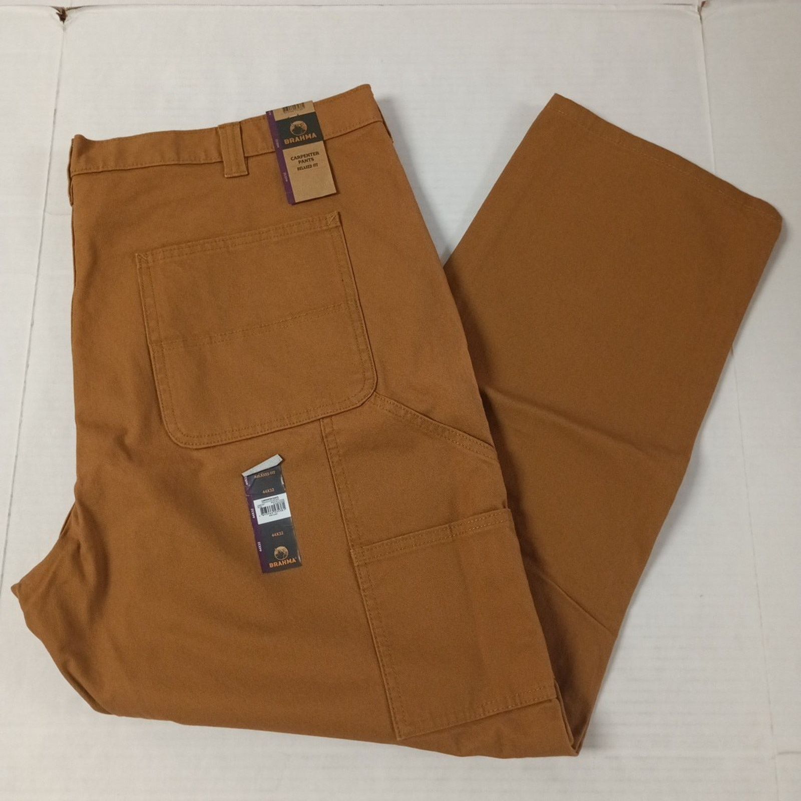 Other Brahma Work Carpenter Pants Men Size 44x32 Relaxed Fit Brown Size US 44 / EU 60 - 1 Thumbnail