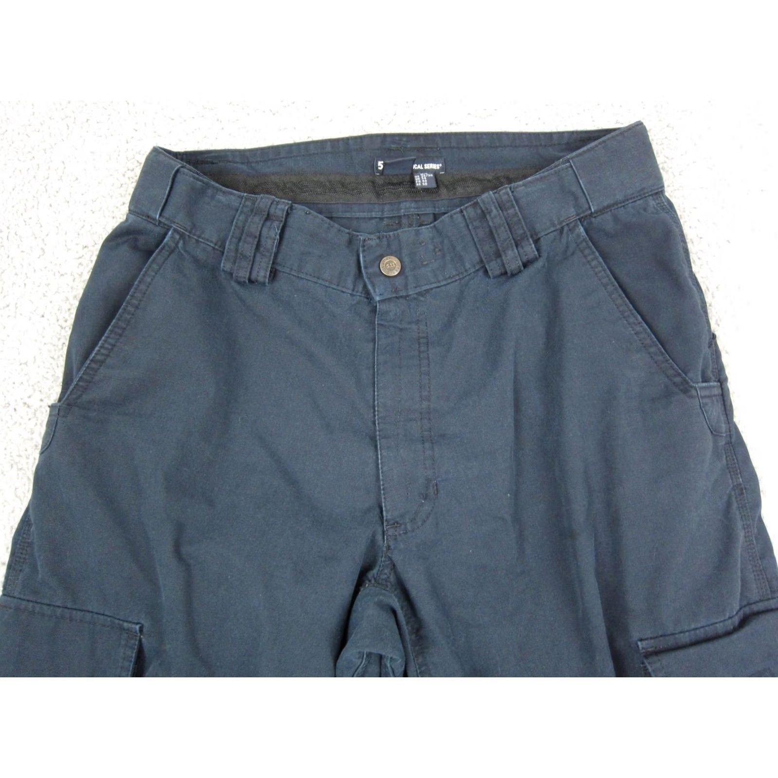 Vintage 5.11 Tactical Pants Black Cargo Utility Work Mens Outdoor Adult W 34 L 30 Size US 34 / EU 50 - 2 Thumbnail