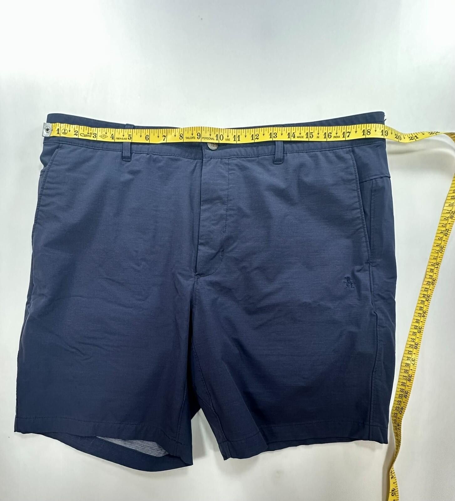 Canterbury of New Zealand Original Penguin Flat Athletic Chino Shorts Blue Mens 36 Size US 38 / EU 54 - 3 Thumbnail