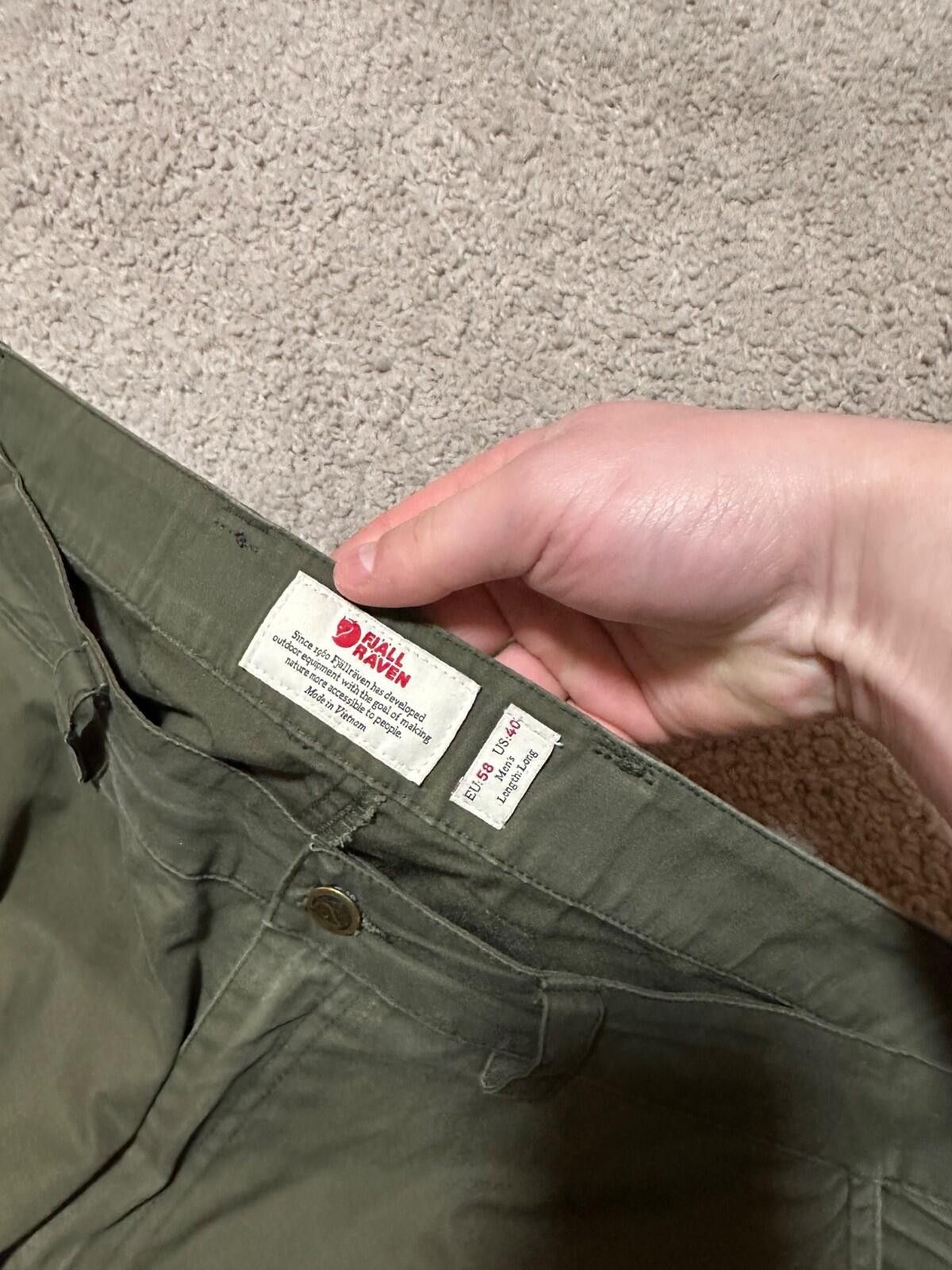 Fjallraven Fjallraven Karl Pro Zip Off Beige Men’s Outdoor Pants 56 EUR Size US 40 / EU 56 - 4 Thumbnail