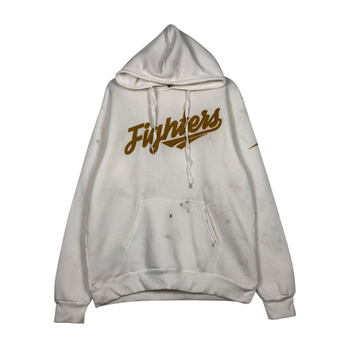 Japanese Brand 📌Vintage Hoodie Pull Over Fighters Big Logo Spell Out Size US M / EU 48-50 / 2 - 2 Thumbnail