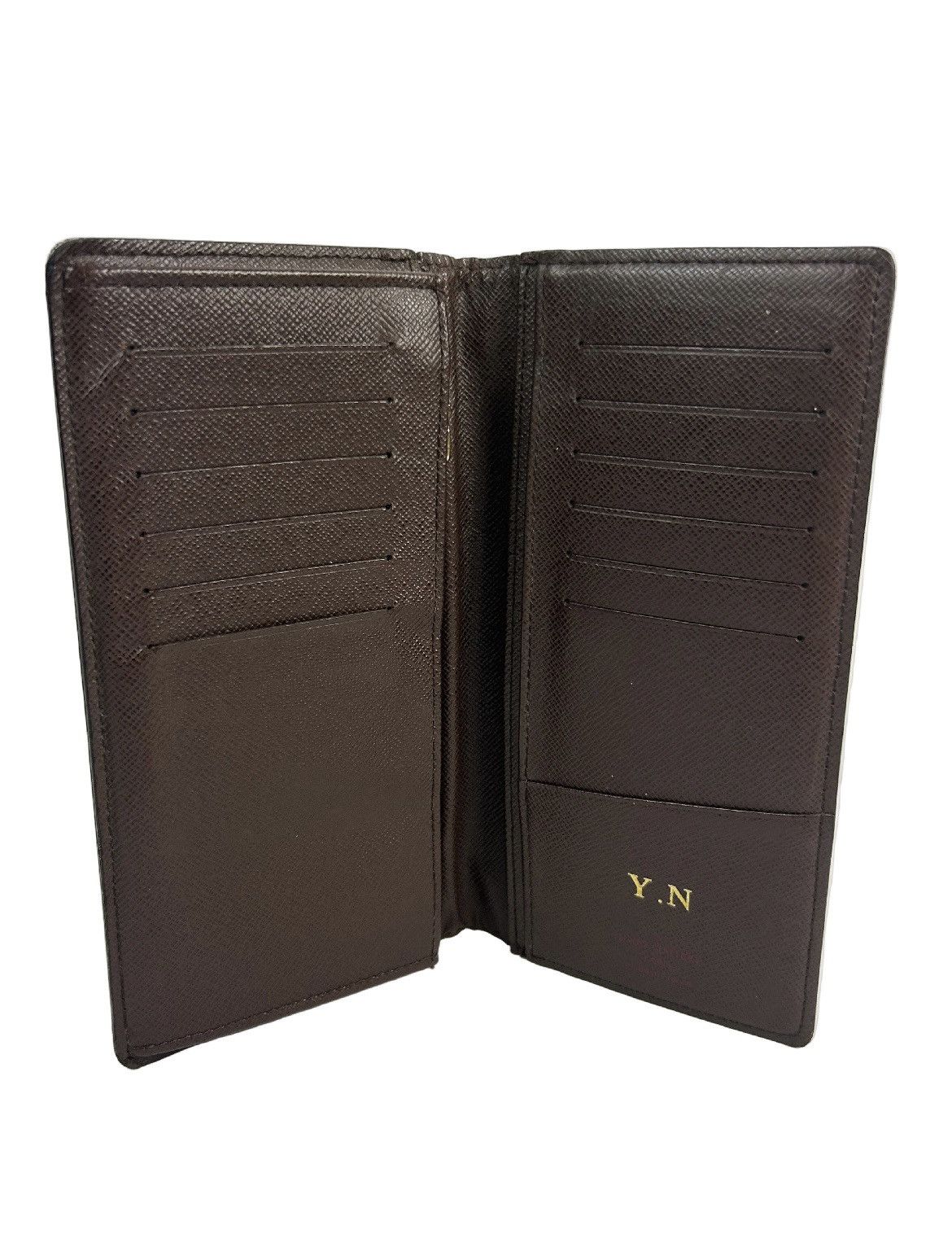 Louis Vuitton Louis Vuitton Damier Ebene Long Wallet Size ONE SIZE - 3 Thumbnail
