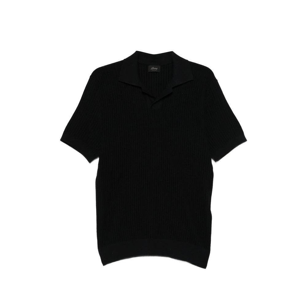 Brioni BLUE T-Shirts & Vests - T-Shirts