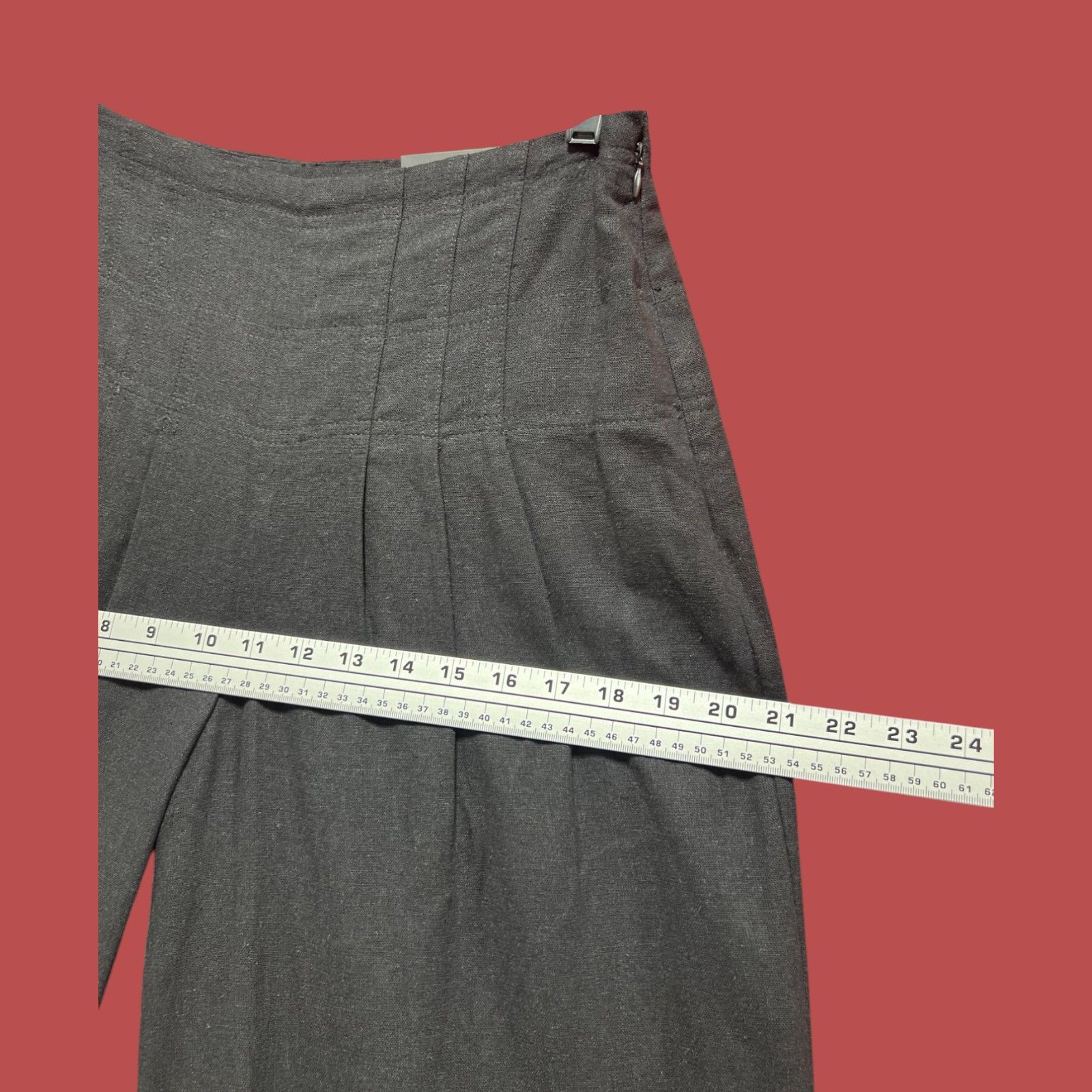 Worthington Worthington - Women's High-Rise Regular Fit Wide - Leg Trous Size 26" / US 2 / IT 38 - 4 Thumbnail