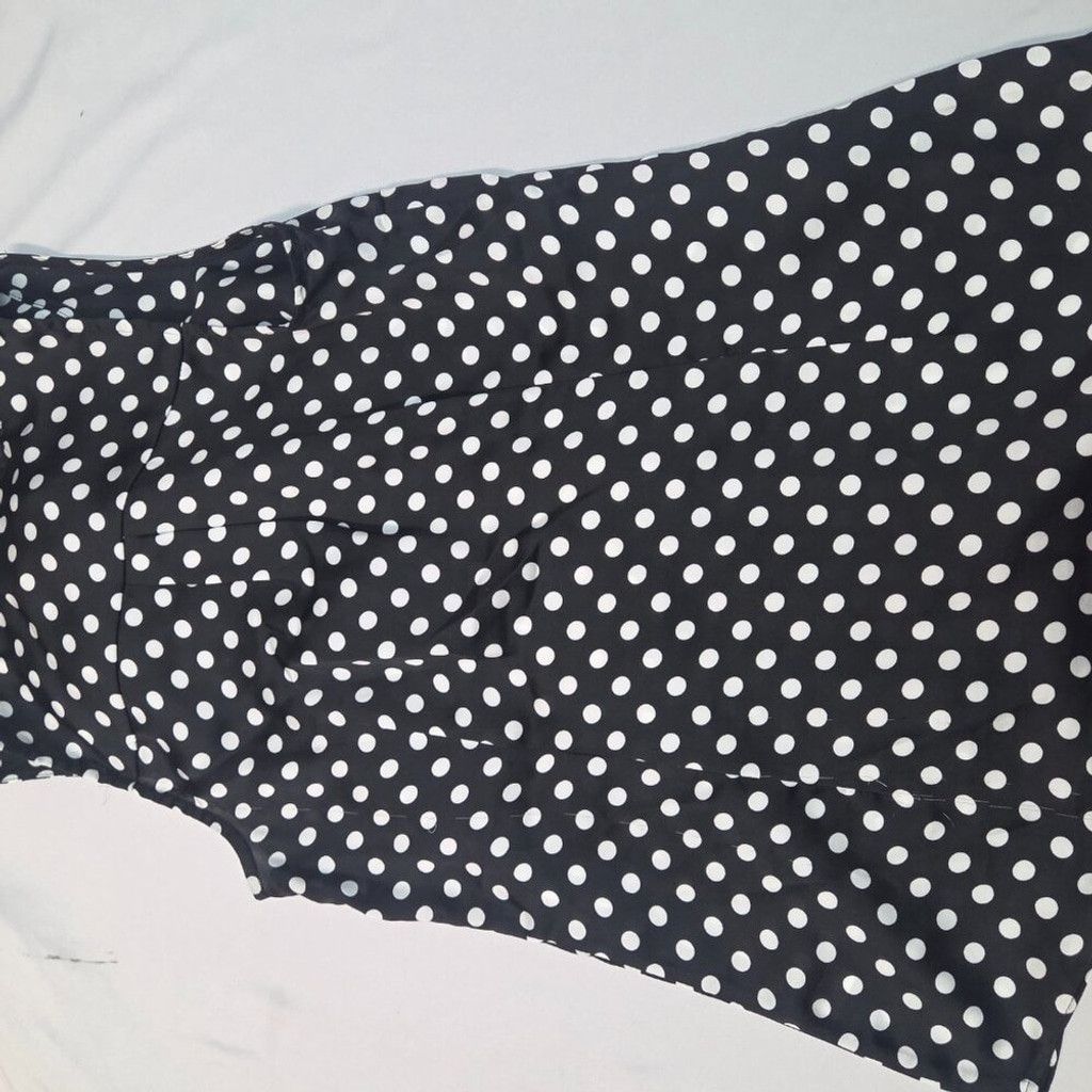 White House Black Market White House Bla Market-Chic &Polka Dot Sleeveless Blouse 2XS Size XXS / US 00 / IT 34 - 4 Thumbnail