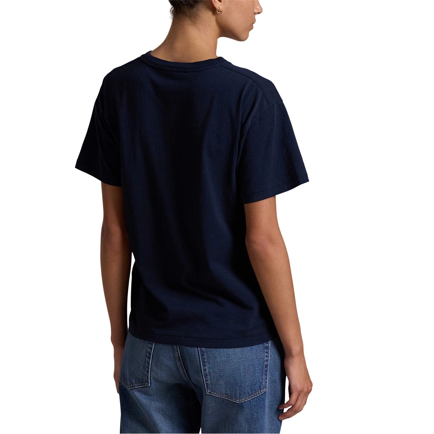 Polo Ralph Lauren o1g2r1mq1025 Polo Bear Logo Cotton Jersey T-Shirt in Navy Size XS / US 0-2 / IT 36-38 - 3 Thumbnail