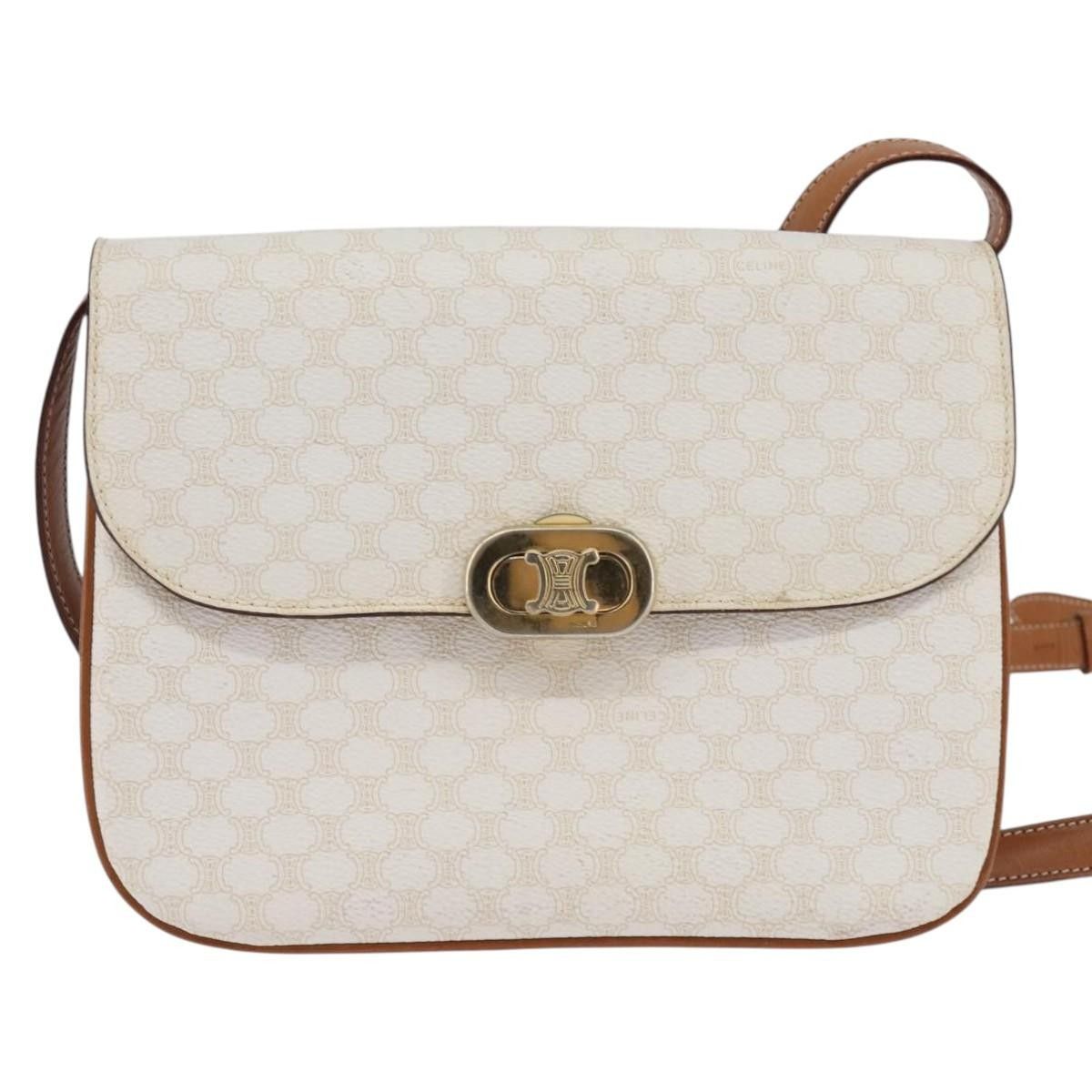 Celine Celine Macadam Shoulder Bag PVC Leather Size ONE SIZE - 1 Thumbnail