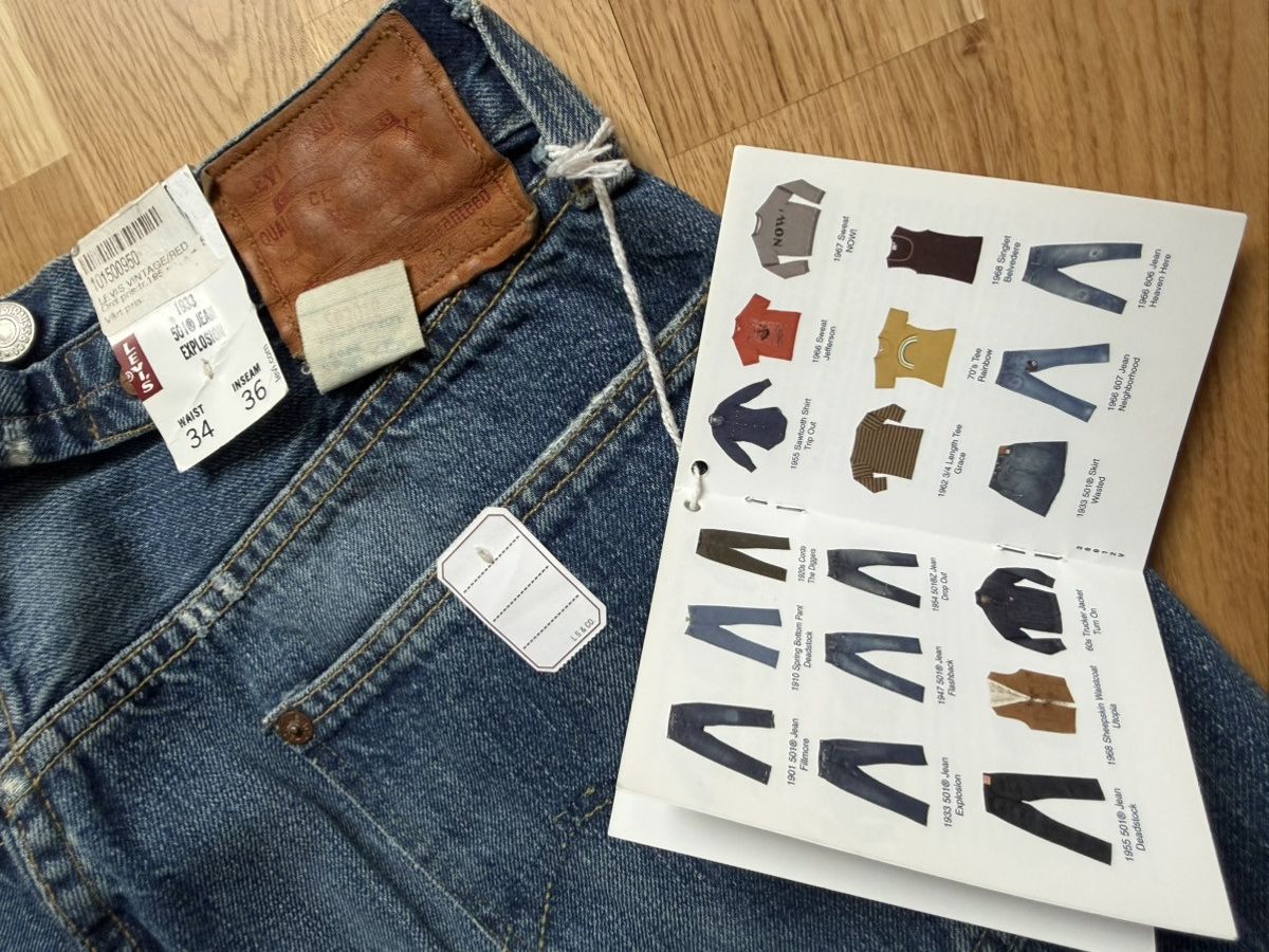 Levi's Vintage Clothing Levis Vintage LVC 501 1933 Deadstock. Size US 34 / EU 50 - 10 Thumbnail