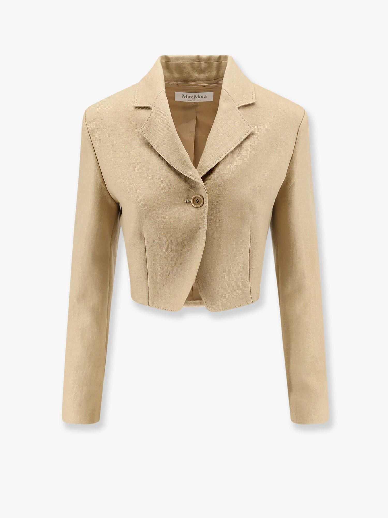 Max Mara Mxsbuono Linen Blazer Size S / US 4 / IT 40 - 1 Thumbnail