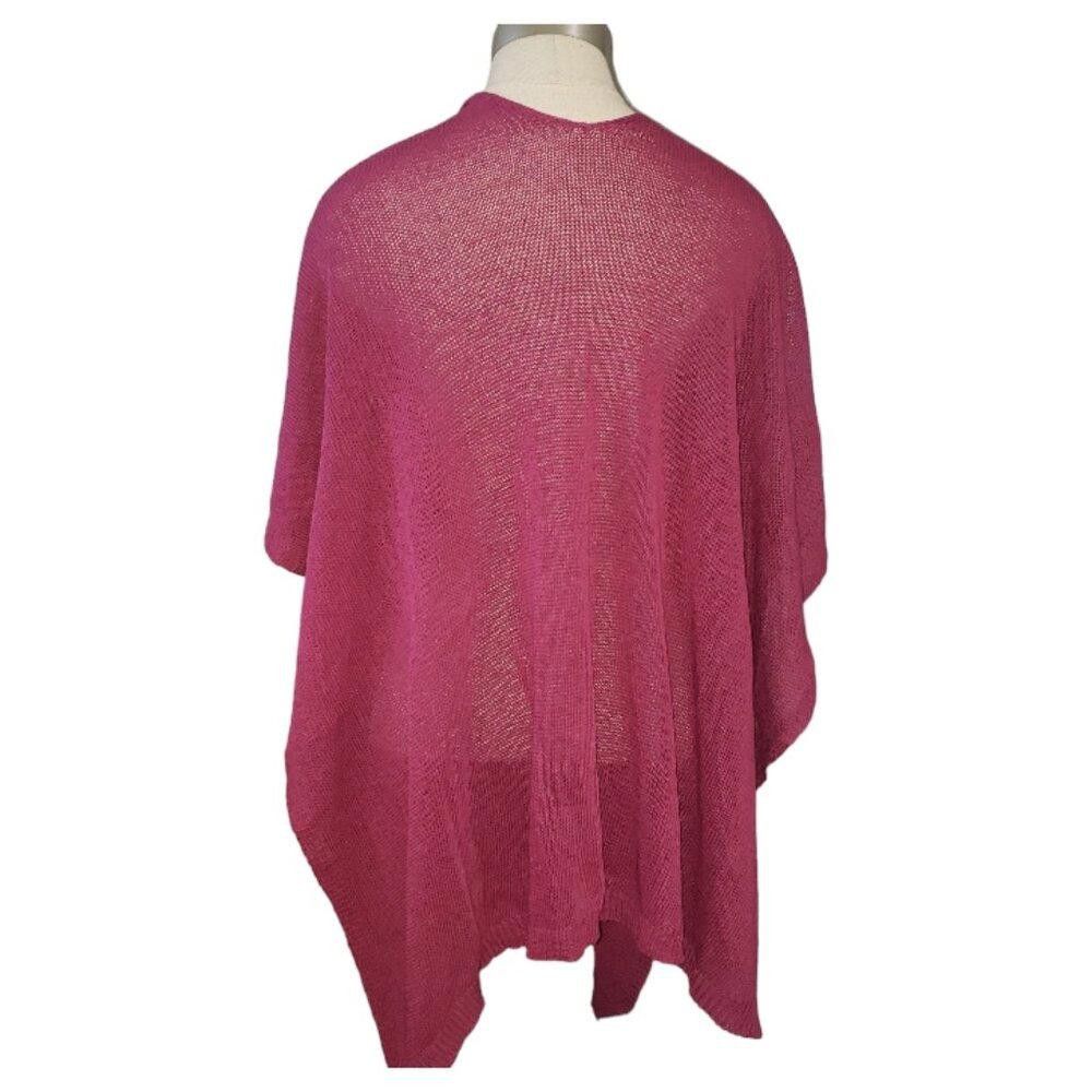 Designer CT1674 Red Ladies Shrug OS Size ONE SIZE - 3 Thumbnail