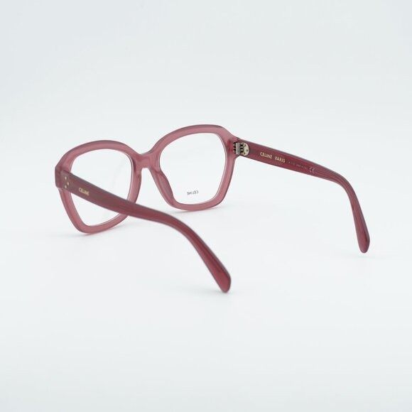 Celine Celine CL50100I 081 Eyeglasses Milky Violet 54mm Geometric Size ONE SIZE - 7 Thumbnail