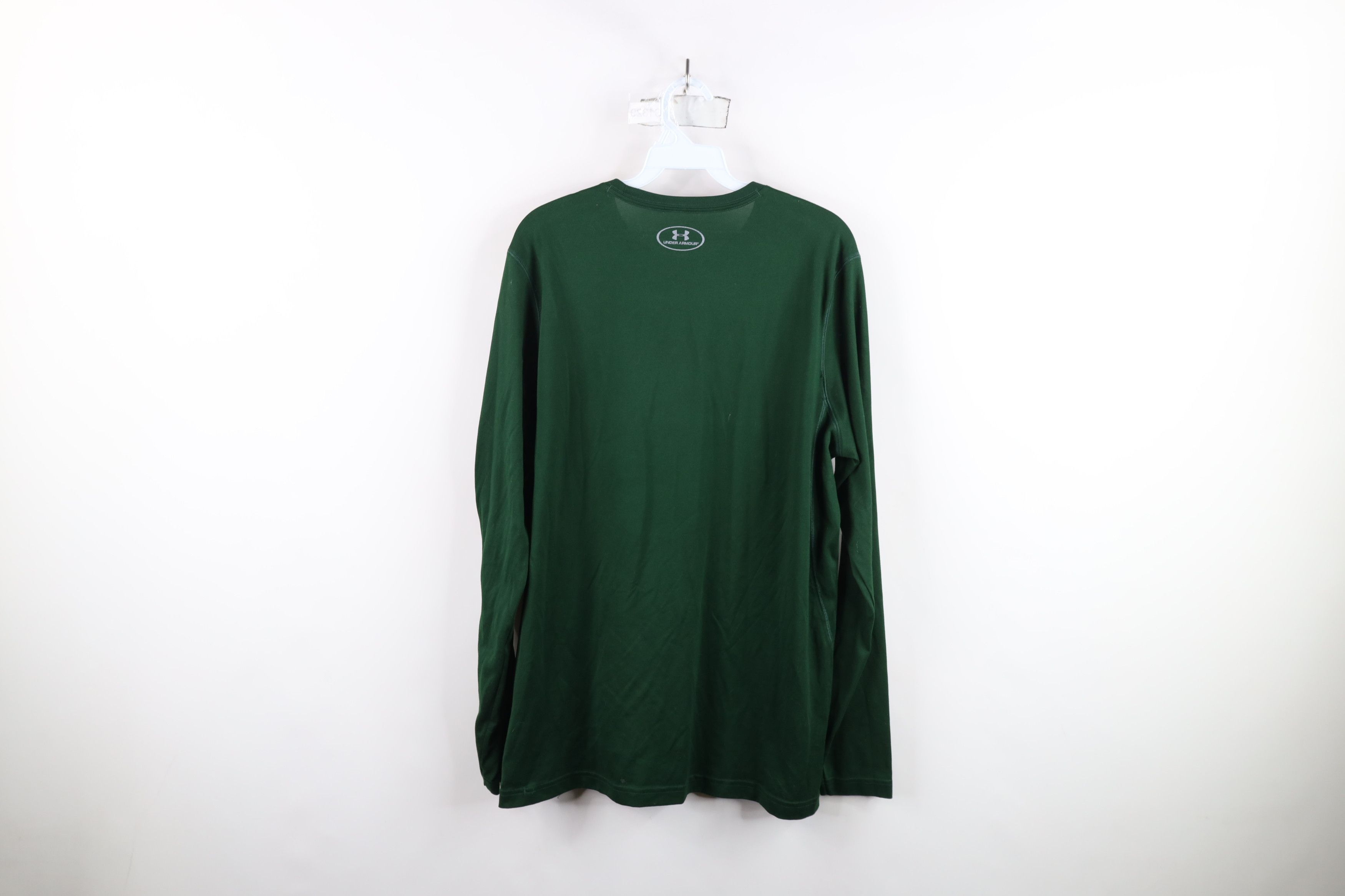 Under Armour × Vintage Under Armour State University Long Sleeve T-Shirt Green Size US M / EU 48-50 / 2 - 13 Thumbnail