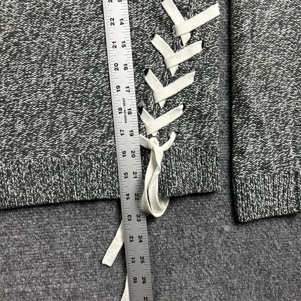 Abercrombie & Fitch Abercrombie & Fitch Sweater Womens Extra Small Gray Knit Size XS / US 0-2 / IT 36-38 - 6 Thumbnail