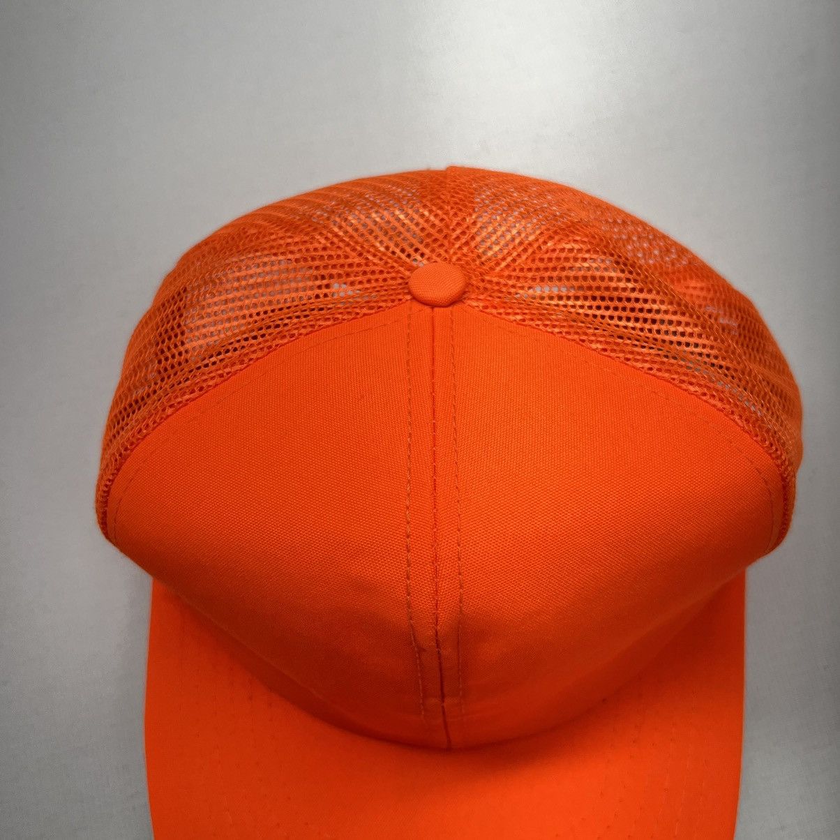 Vintage VTG Duck Bay Hat Cap Orange Trucker Hunting Outdoor Blaze Size ONE SIZE - 4 Thumbnail