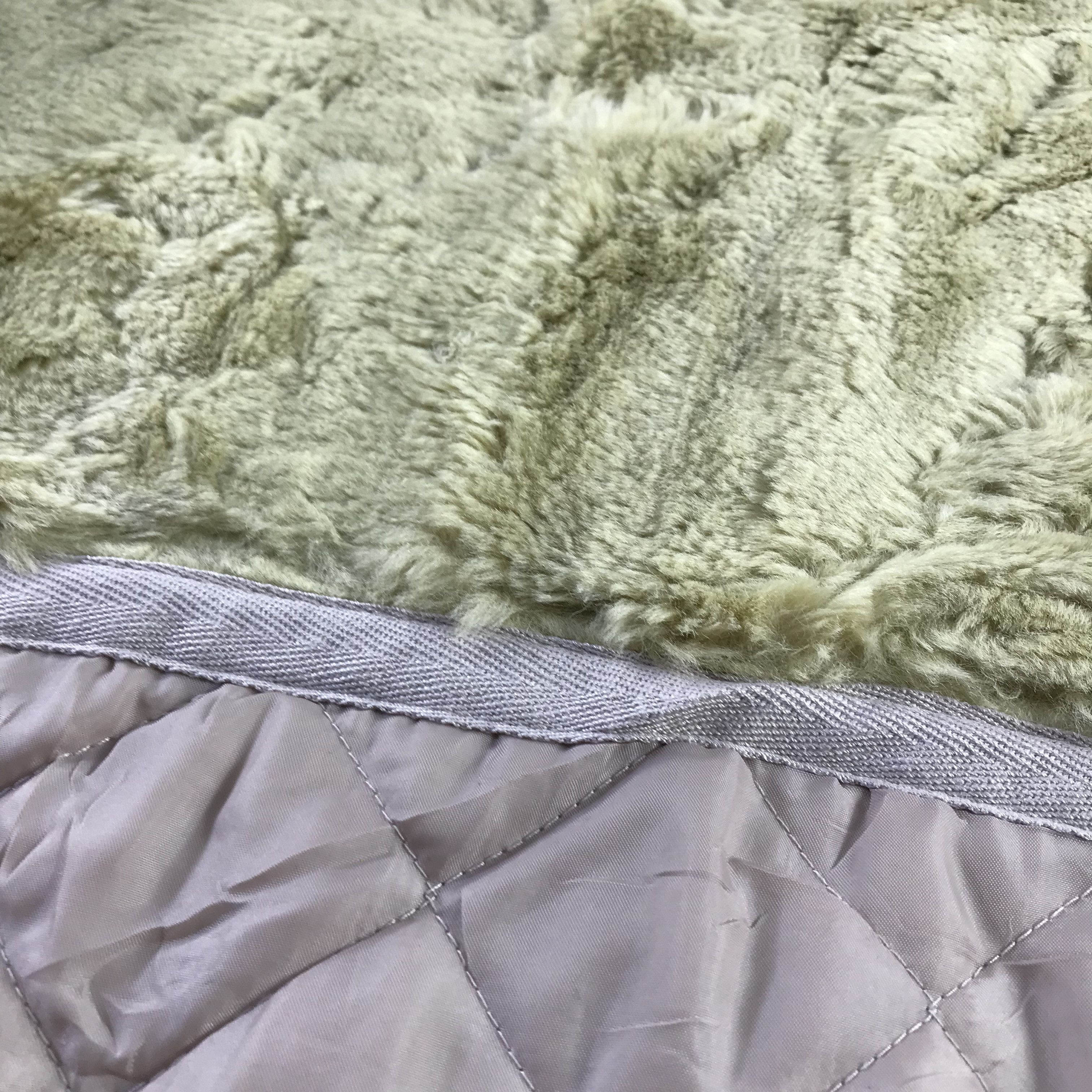 Japanese Brand Vintage Faux Suede Jacket Button Centigrade Faux Fur Jacket Size US L / EU 52-54 / 3 - 6 Thumbnail