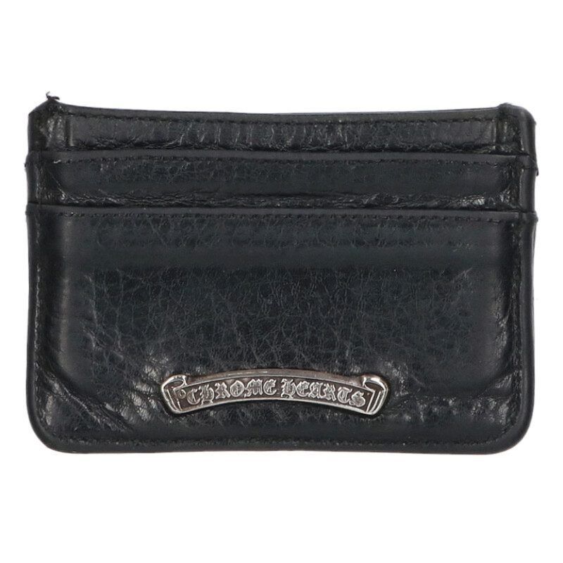 Chrome Hearts Double Side Leather Card Case