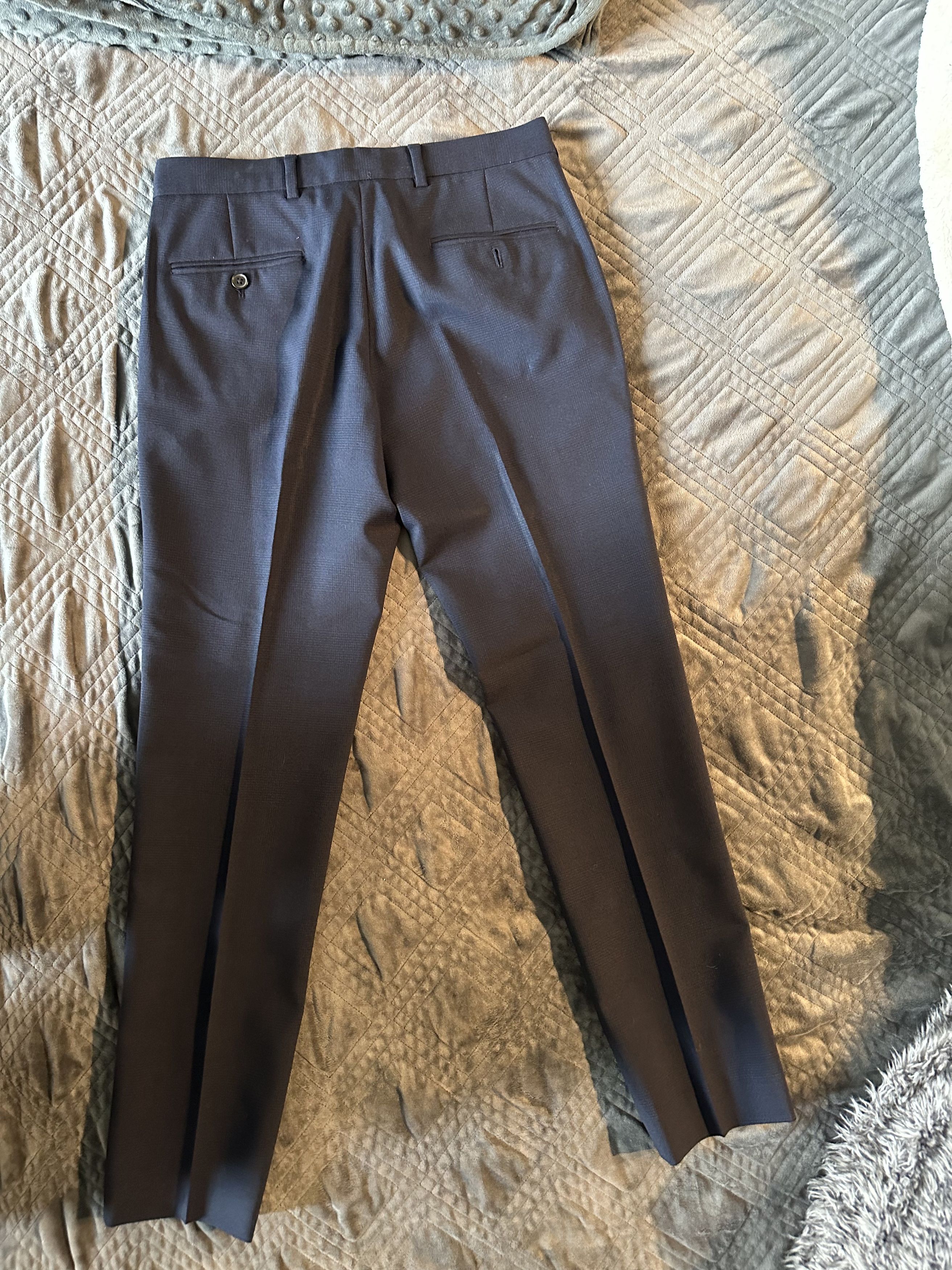 Club Monaco Connor Glenplaid Wool Trousers Size US 29 - 2 Thumbnail