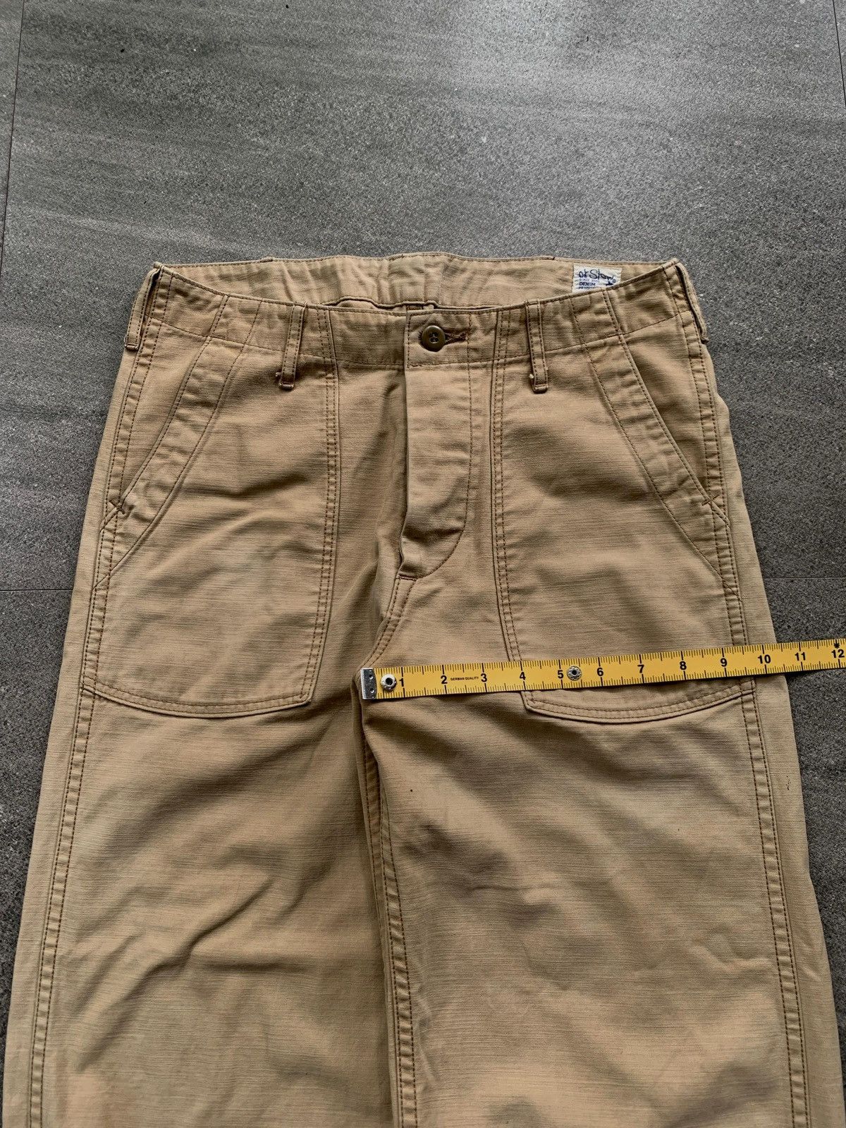 Orslow FREE TAX! Fatigue Faded Pants Size US 28 / EU 44 - 10 Thumbnail