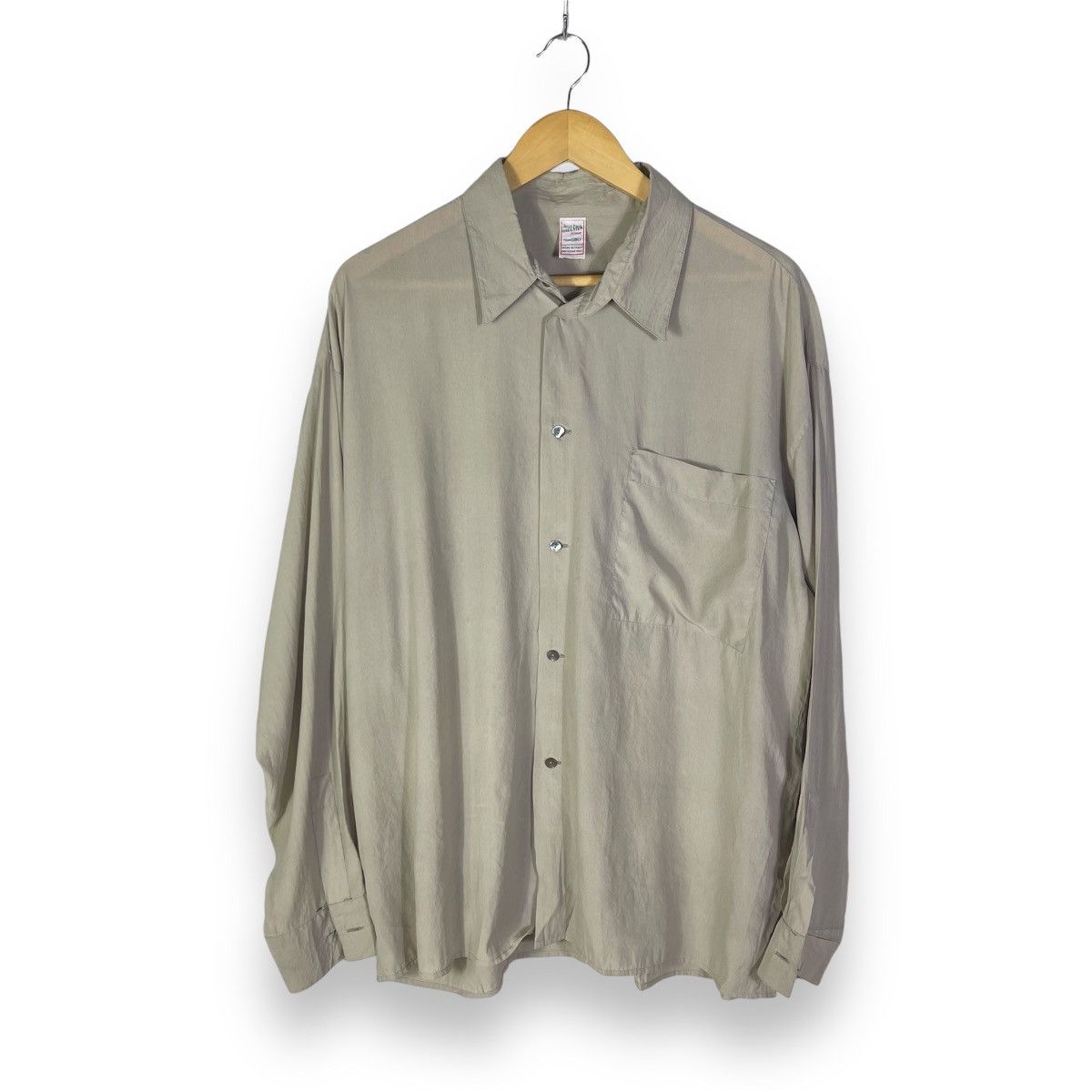 Jean Paul Gaultier × Vintage Vintage Jean Paul Gaultier Silk Button Down Shirt Size US L / EU 52-54 / 3 - 1 Thumbnail