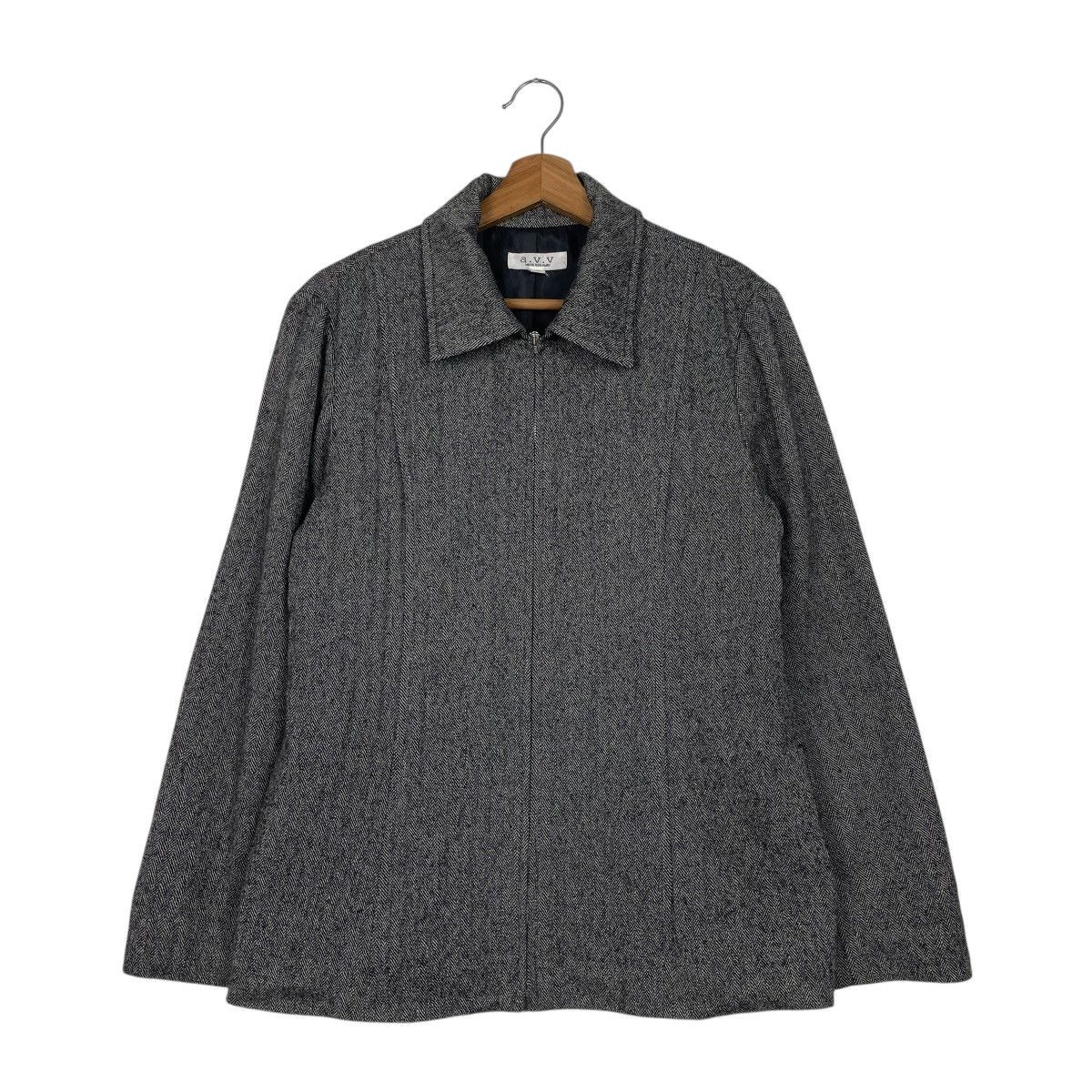 Michel Klein Michel Klein Wool Zipper Jacket Size M / US 6-8 / IT 42-44 - 1 Thumbnail