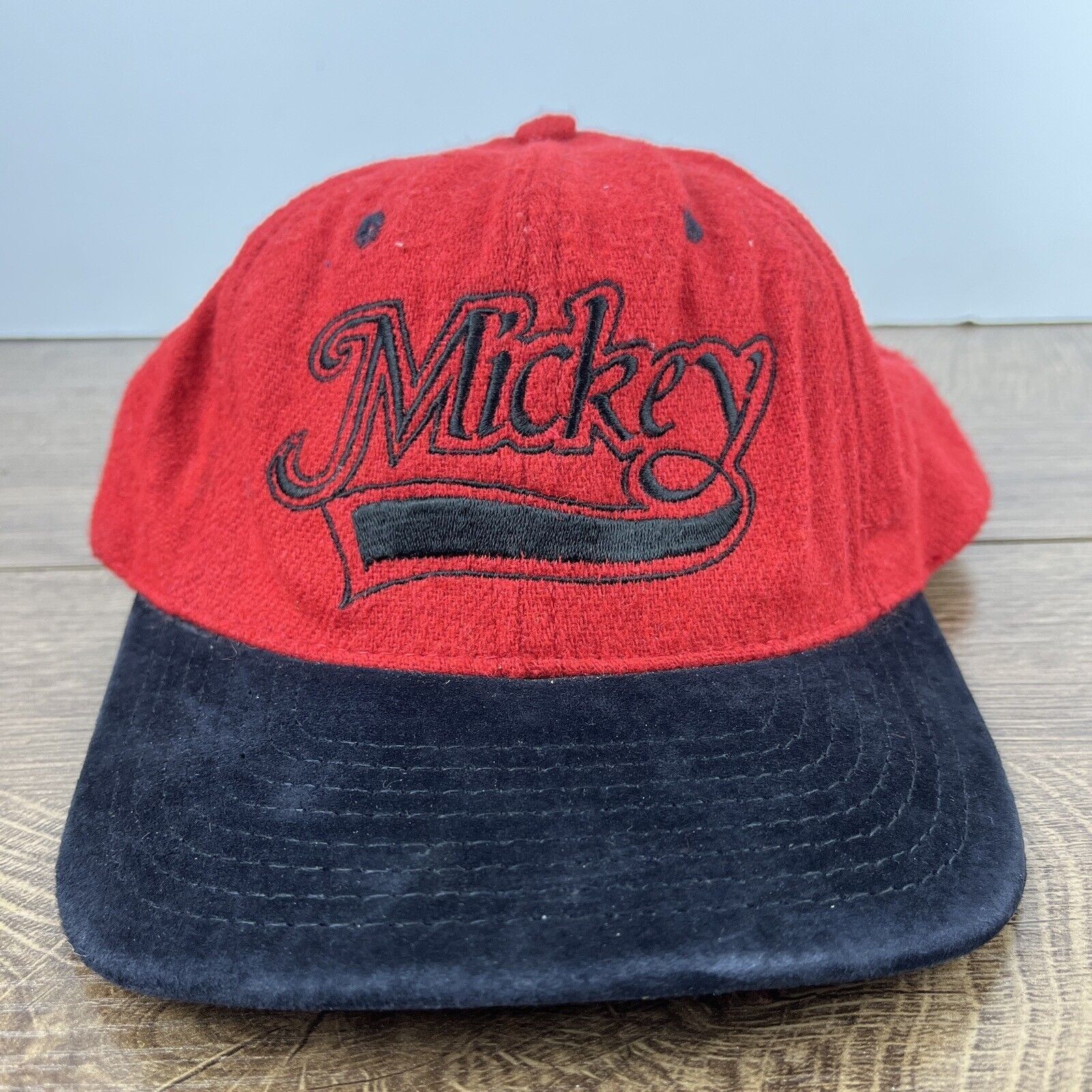Other Mickey Mouse Hat Mickey Red Cap Red Hat Adjustable Adult Siz Size ONE SIZE - 3 Thumbnail