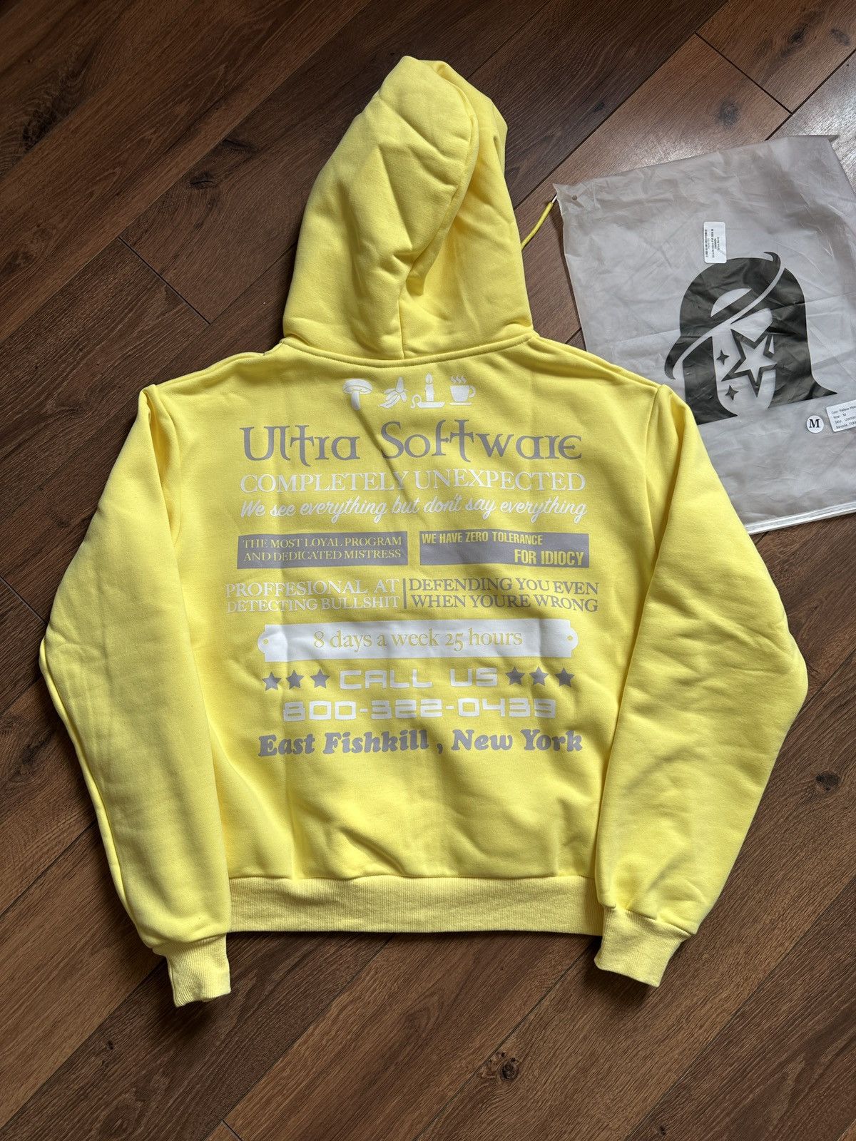 Other Ultra Software F&F Don Hoodie | Yellow | Unisex Size US M / EU 48-50 / 2 - 6 Thumbnail