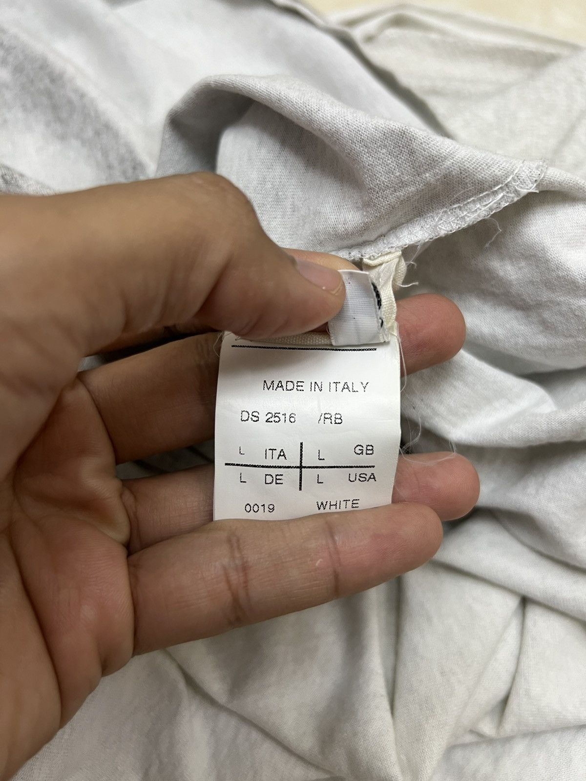 Rick Owens Drkshdw RICK OWEN DRKSHDW TOP ABSTRACT BLACK WHITE Size US L / EU 52-54 / 3 - 11 Thumbnail