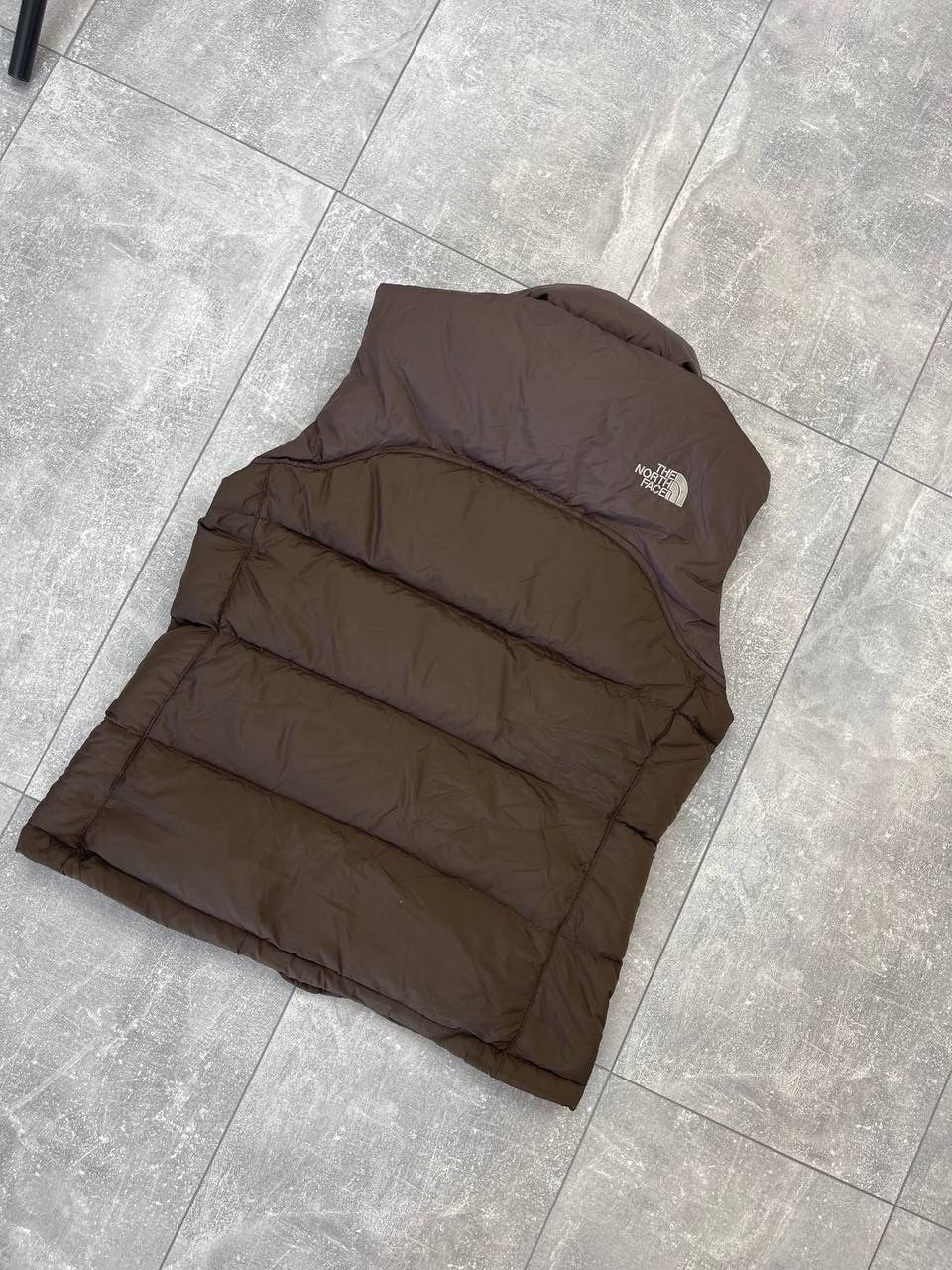 The North Face The North Face Brown Retro Puffer Down Nuptse 700 Vest Size S / US 4 / IT 40 - 15 Thumbnail